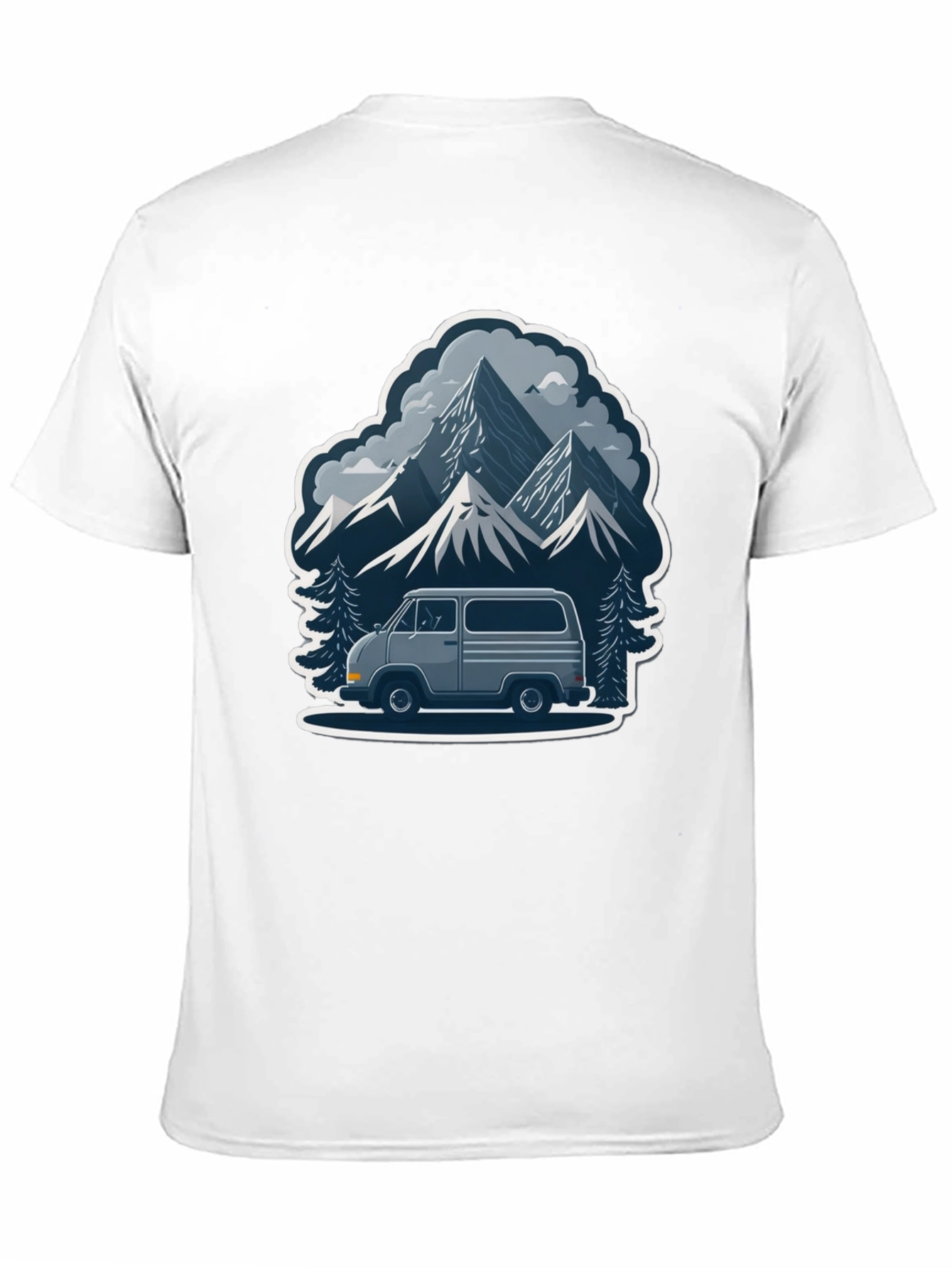 Mountain Adventure Van Graphic Tee
