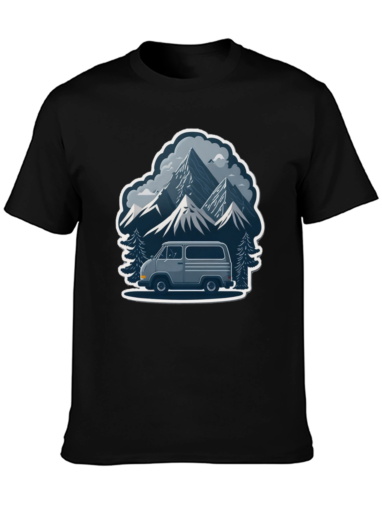 Mountain Adventure Van Graphic Tee