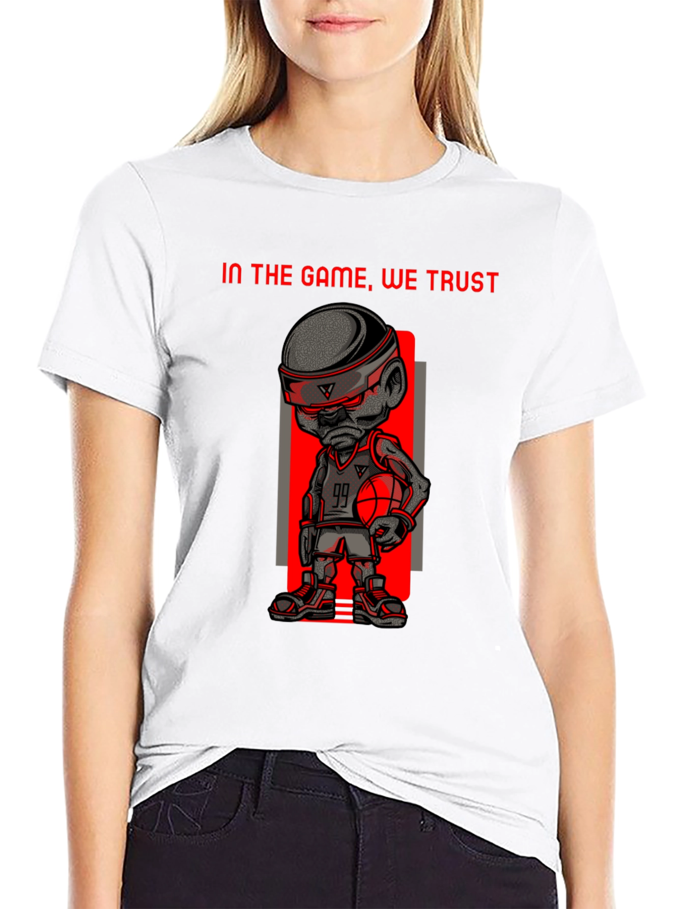 Urban Graphic Tee - In the Game We Trust