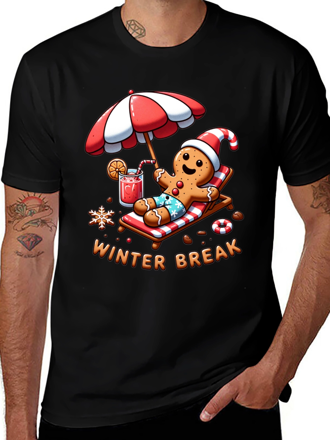 Winter Break Gingerbread T-Shirt