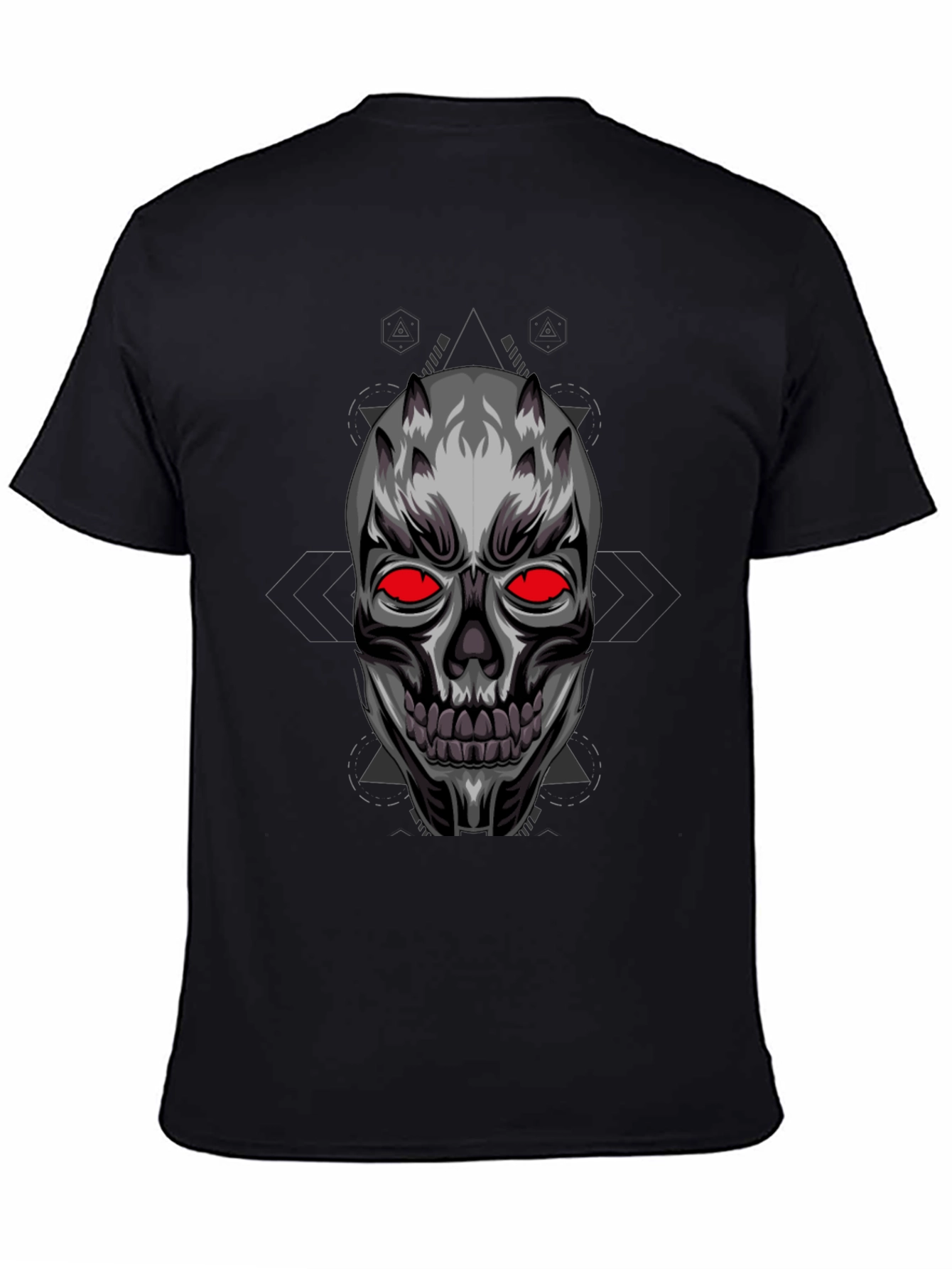 Skull Graphic Black T-Shirt