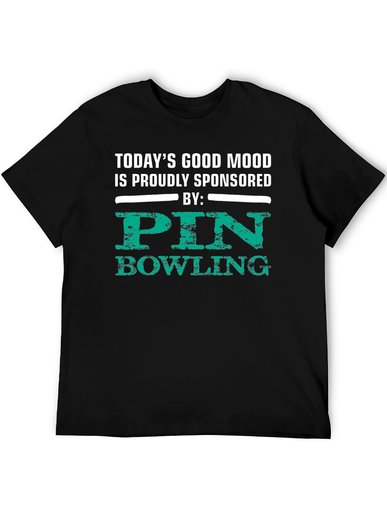 Pin Bowling Sponsored T-Shirt - Good Mood Tee