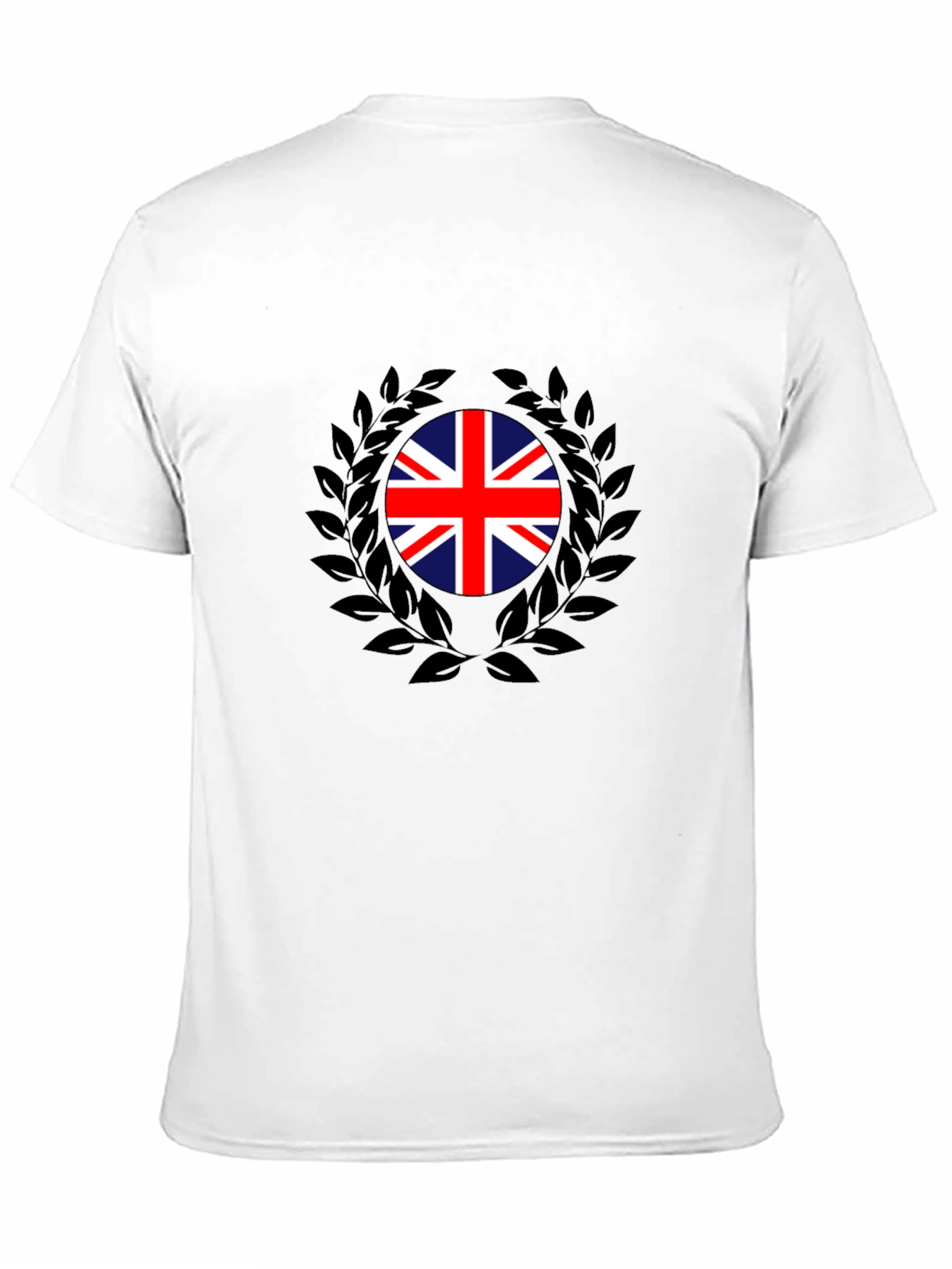 Union Jack Laurel Wreath Graphic Tee