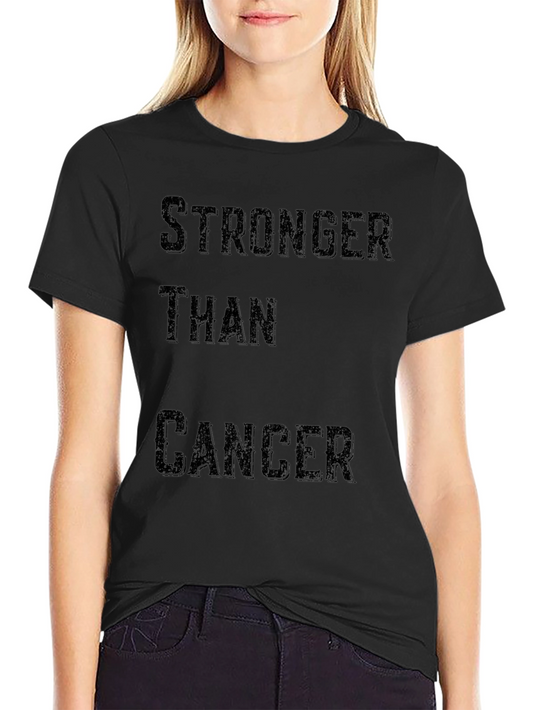 Stronger Than Cancer T-Shirt - Fight Cancer Awareness