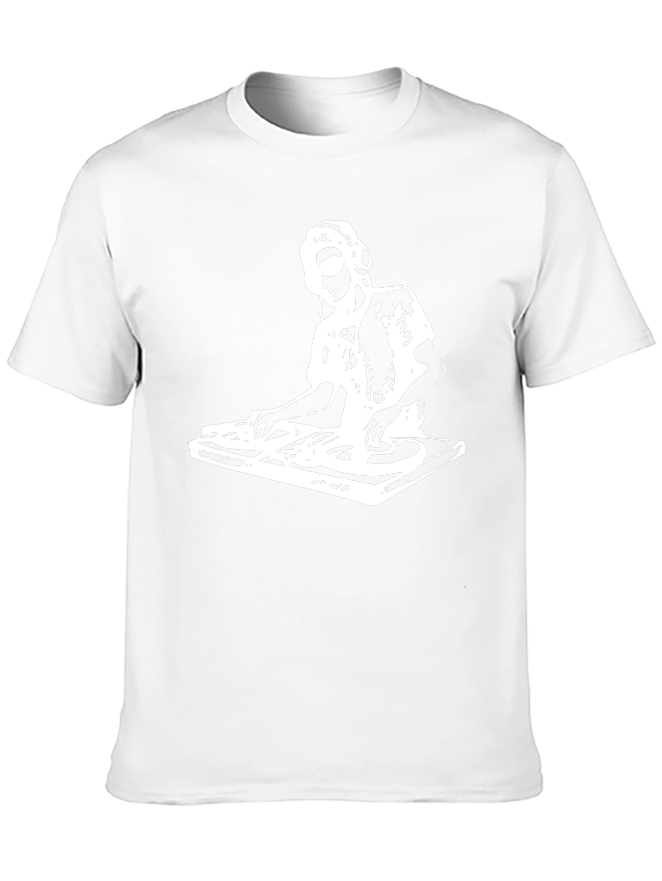 DJ Graphic Tee - Black Cotton