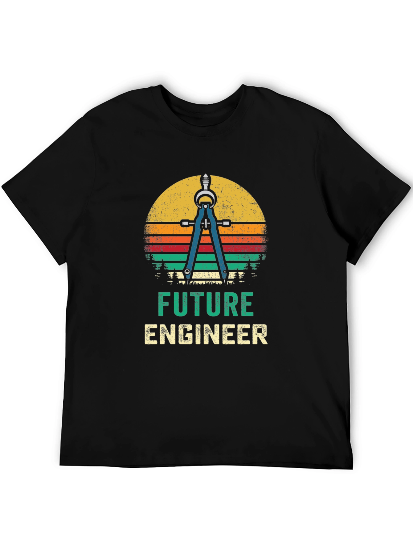 Future Engineer Retro Sunset T-Shirt