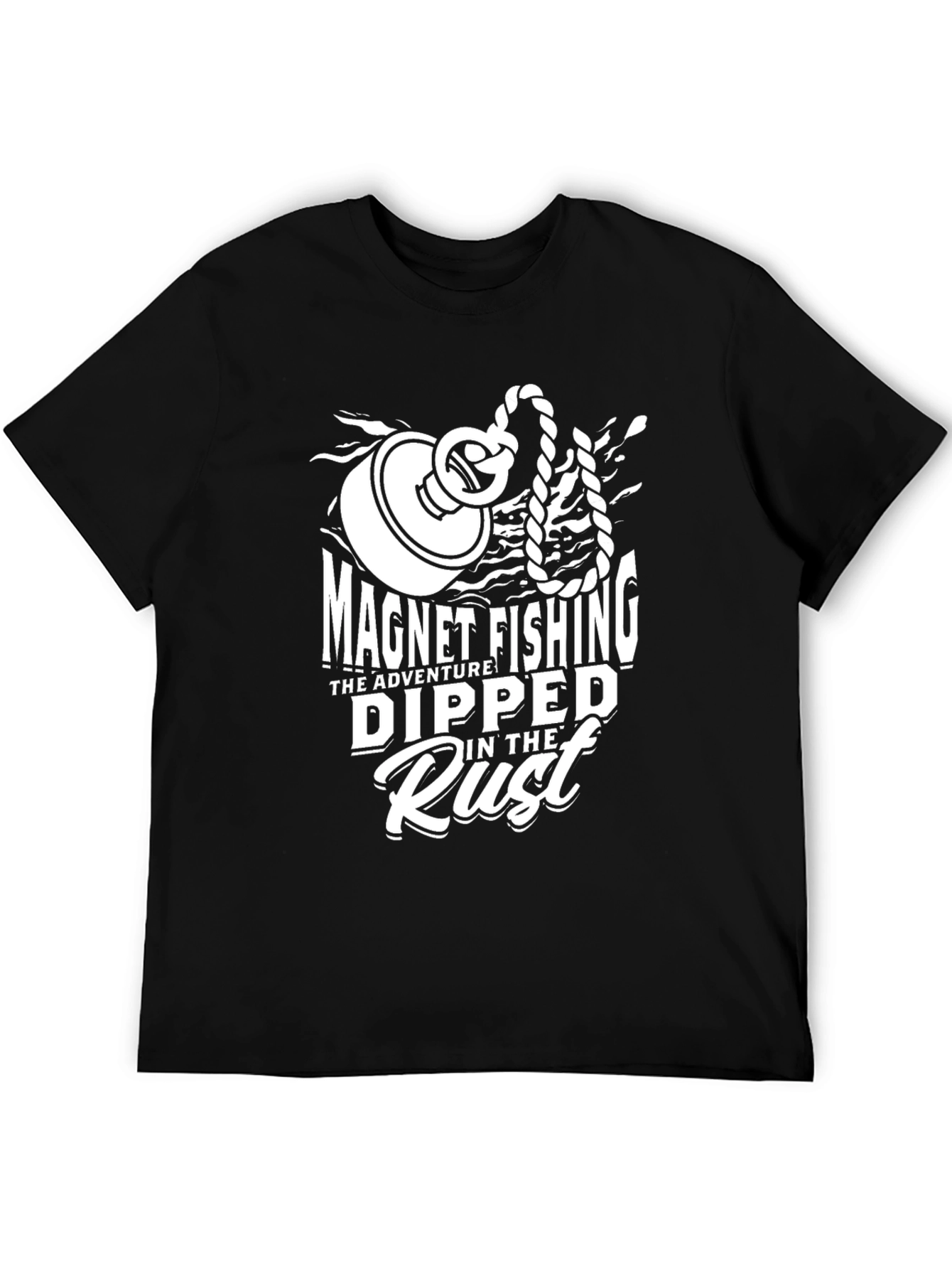 Magnet Fishing Adventure T-Shirt - Dipped in the Rust