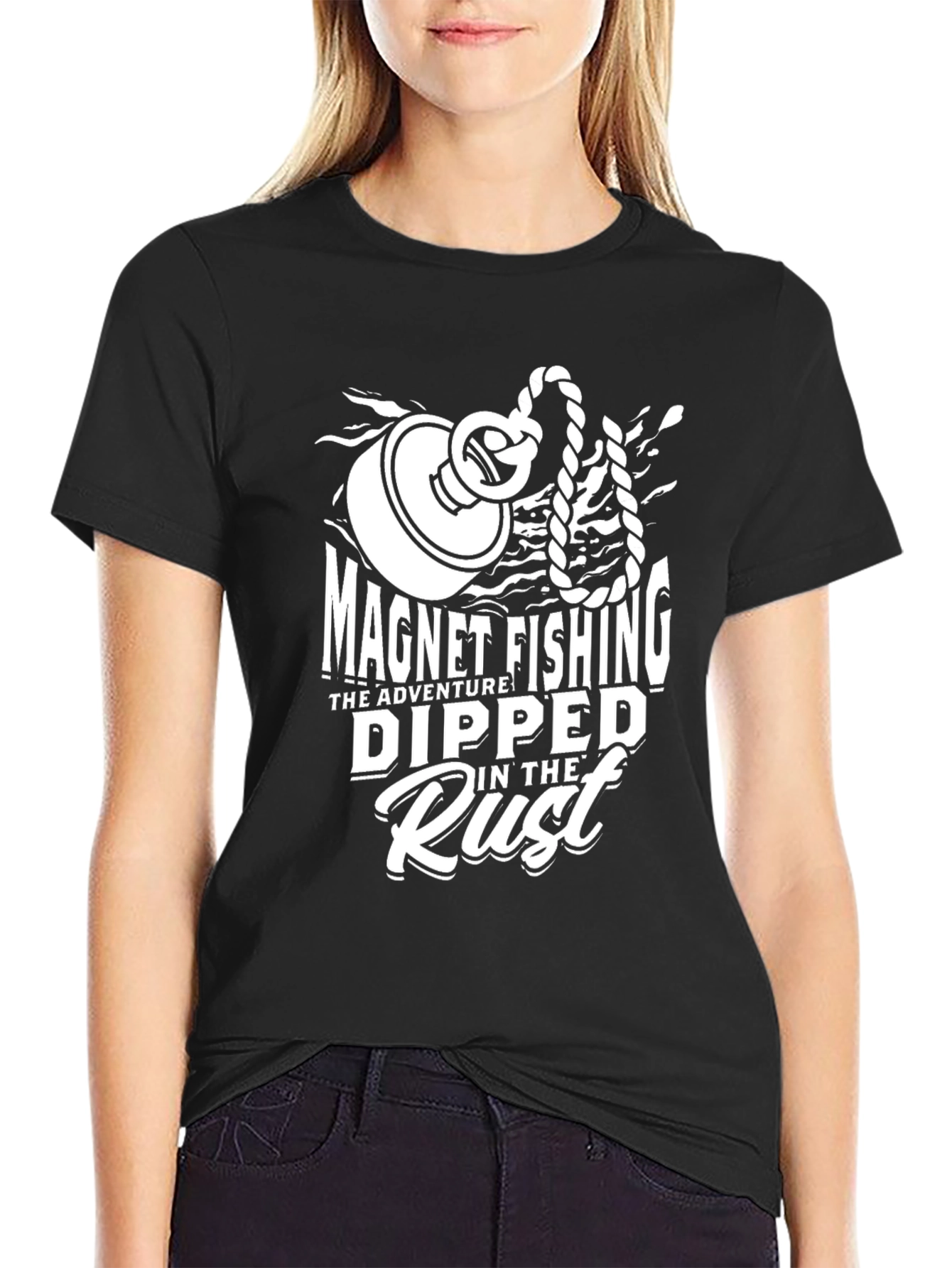 Magnet Fishing Adventure T-Shirt - Dipped in the Rust