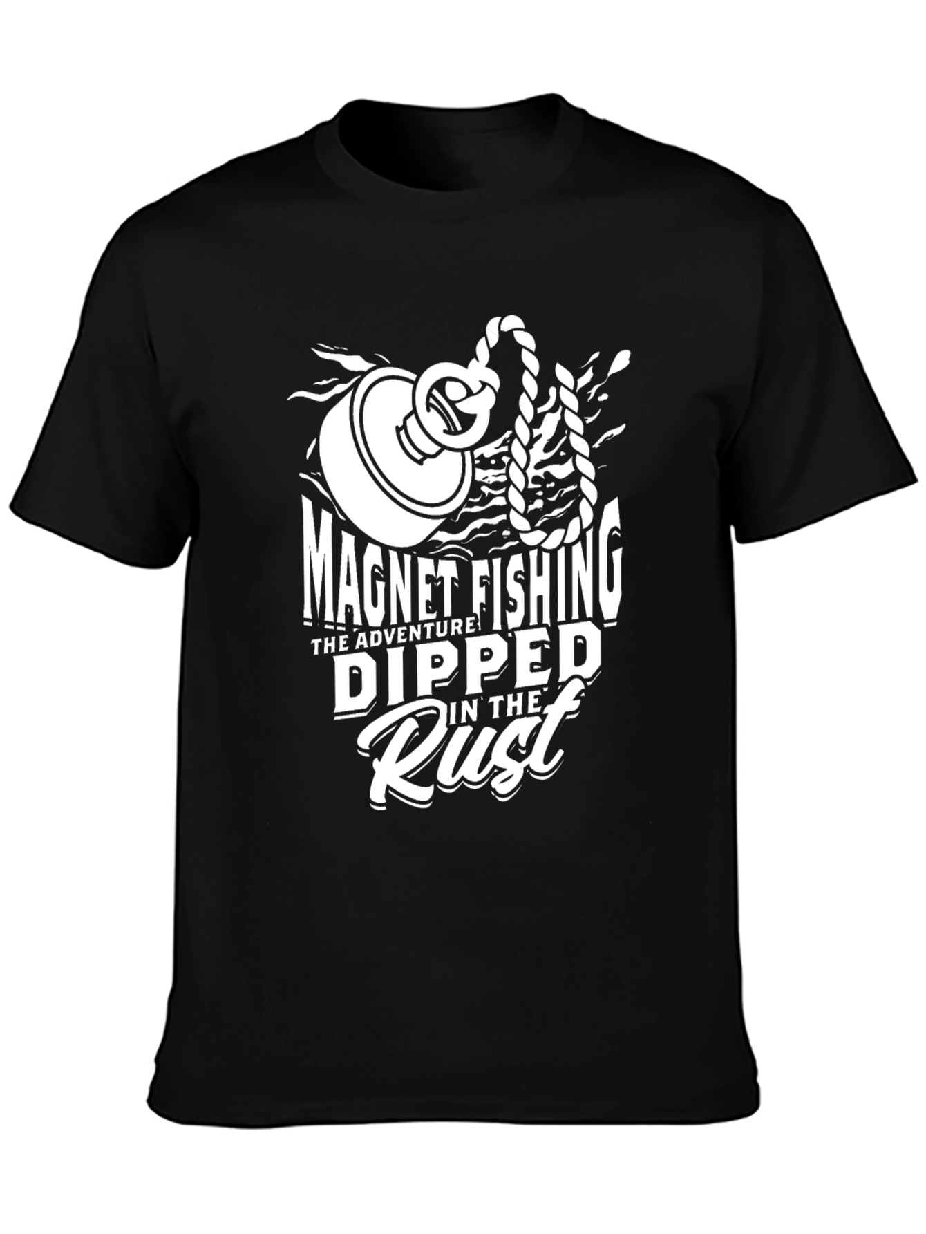Magnet Fishing Adventure T-Shirt - Dipped in the Rust