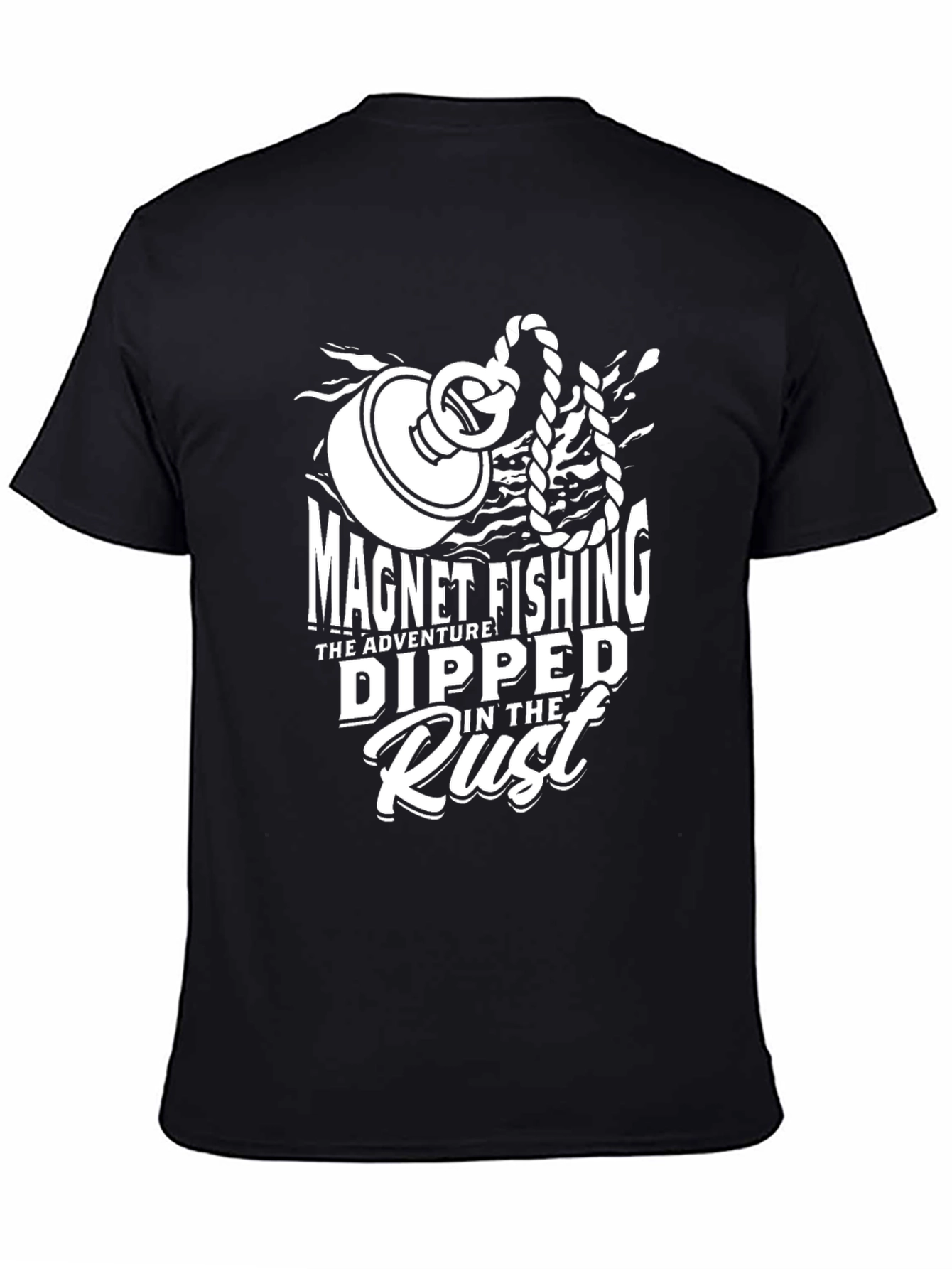 Magnet Fishing Adventure T-Shirt - Dipped in the Rust