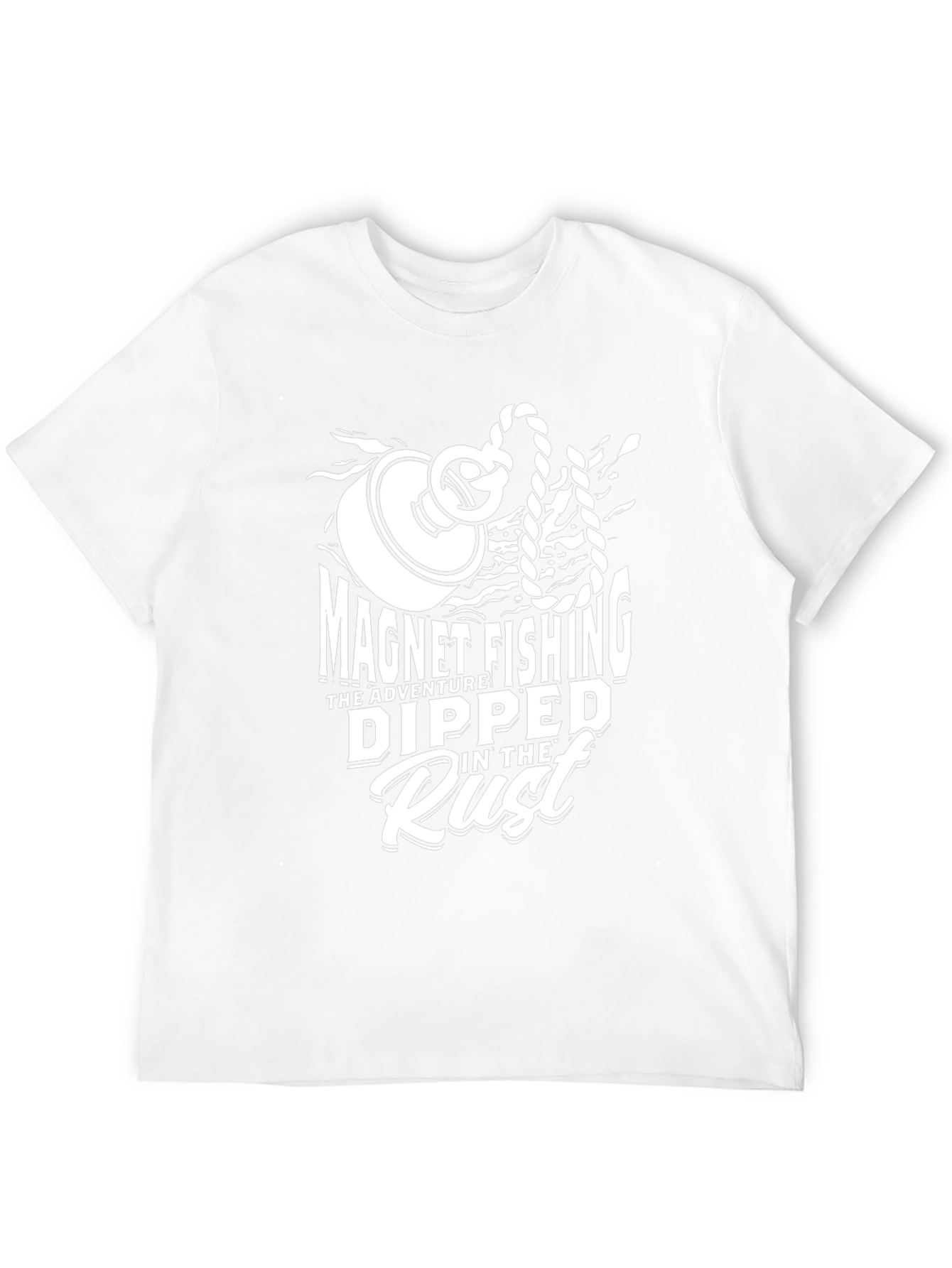 Magnet Fishing Adventure T-Shirt - Dipped in the Rust