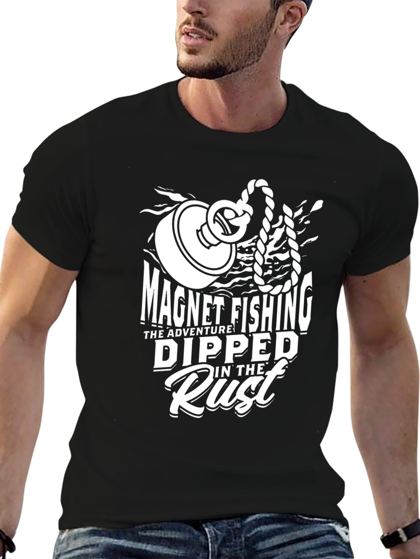 Magnet Fishing Adventure T-Shirt - Dipped in the Rust