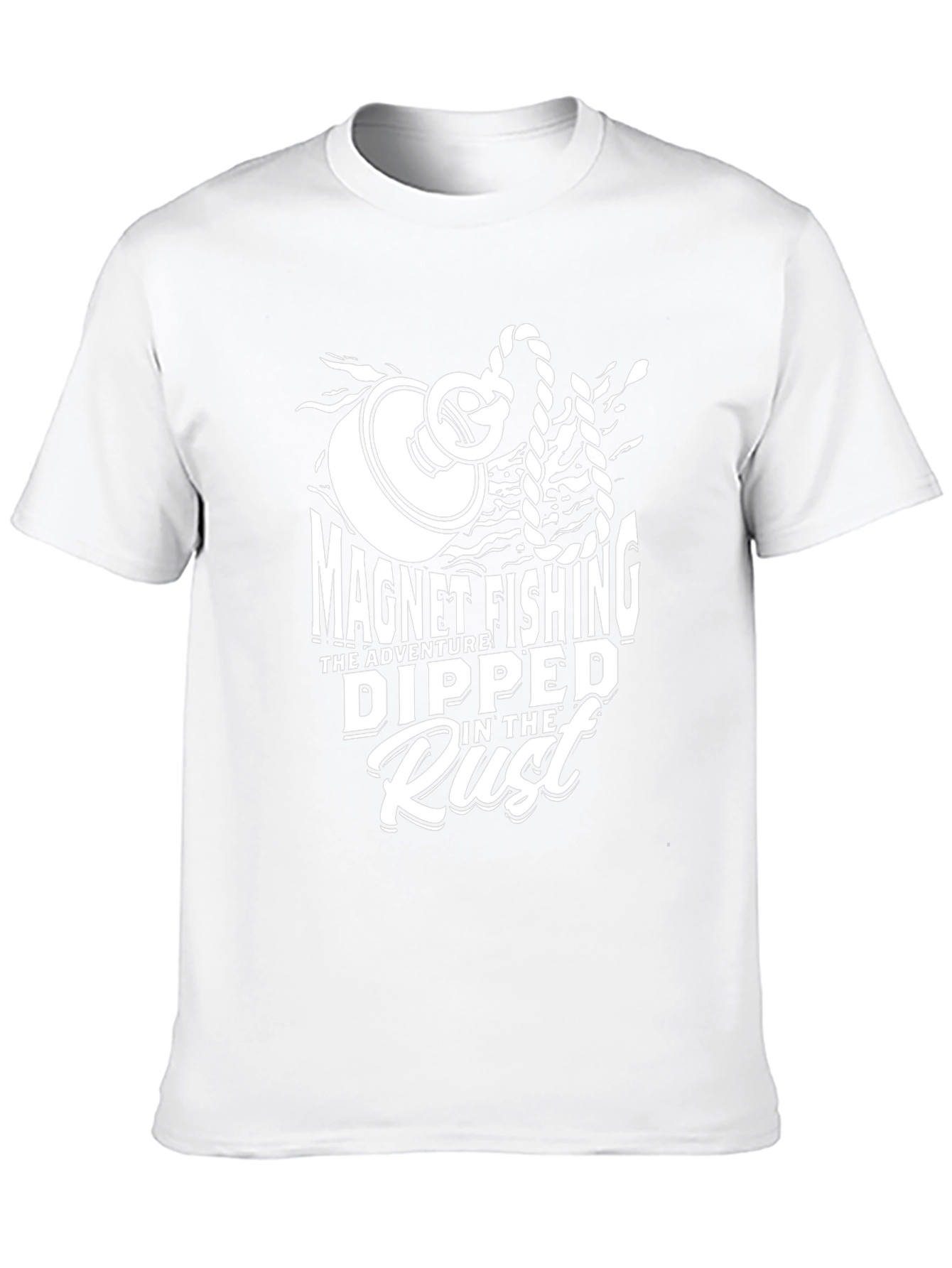 Magnet Fishing Adventure T-Shirt - Dipped in the Rust