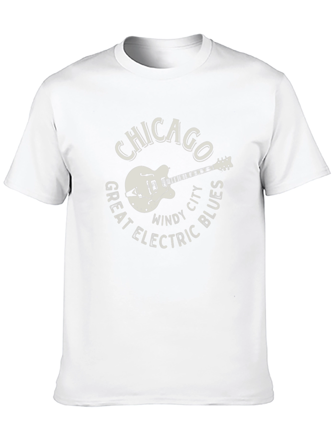 Chicago Electric Blues Guitar T-Shirt - Windy City Tee