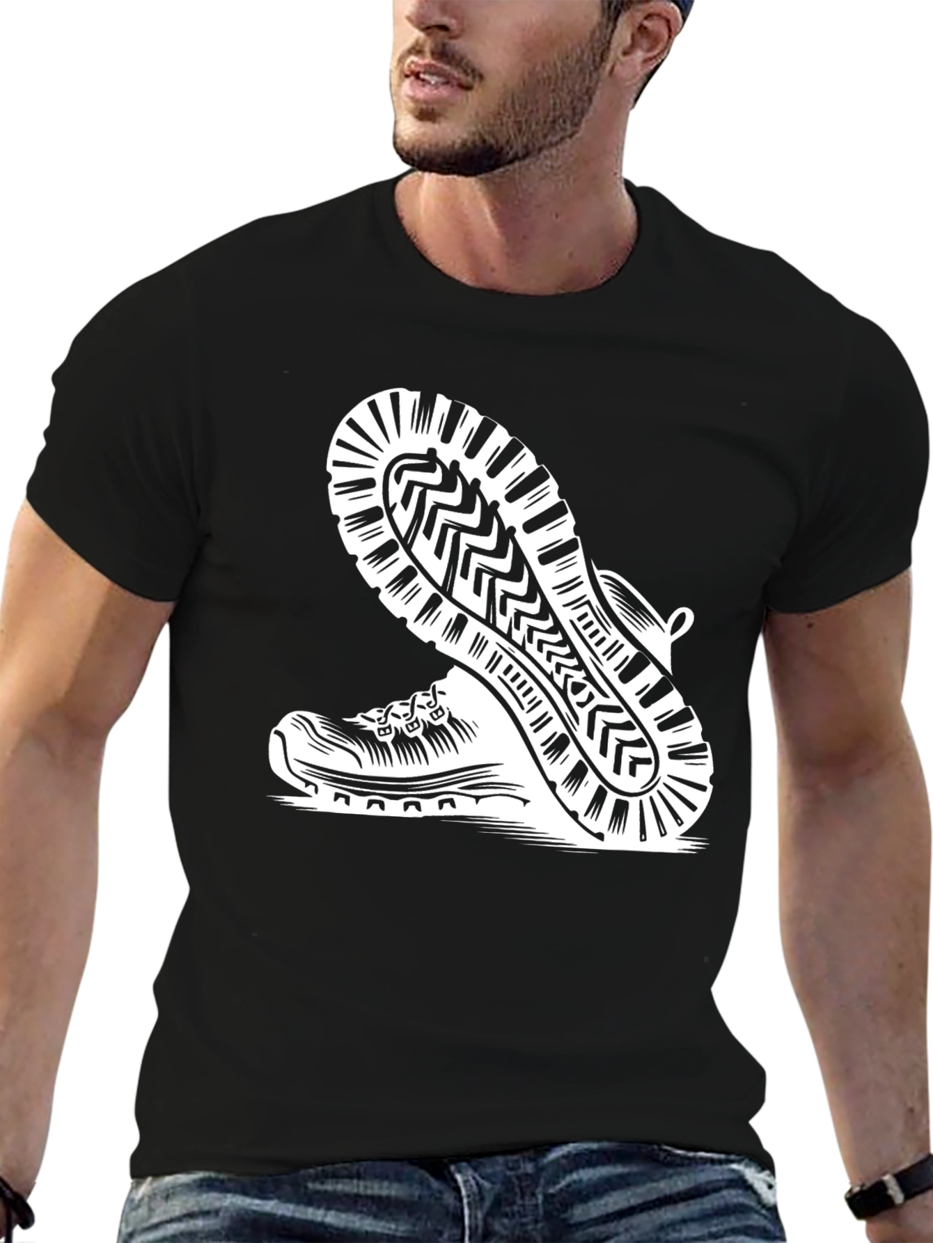 Trekking Shoe Graphic T-Shirt