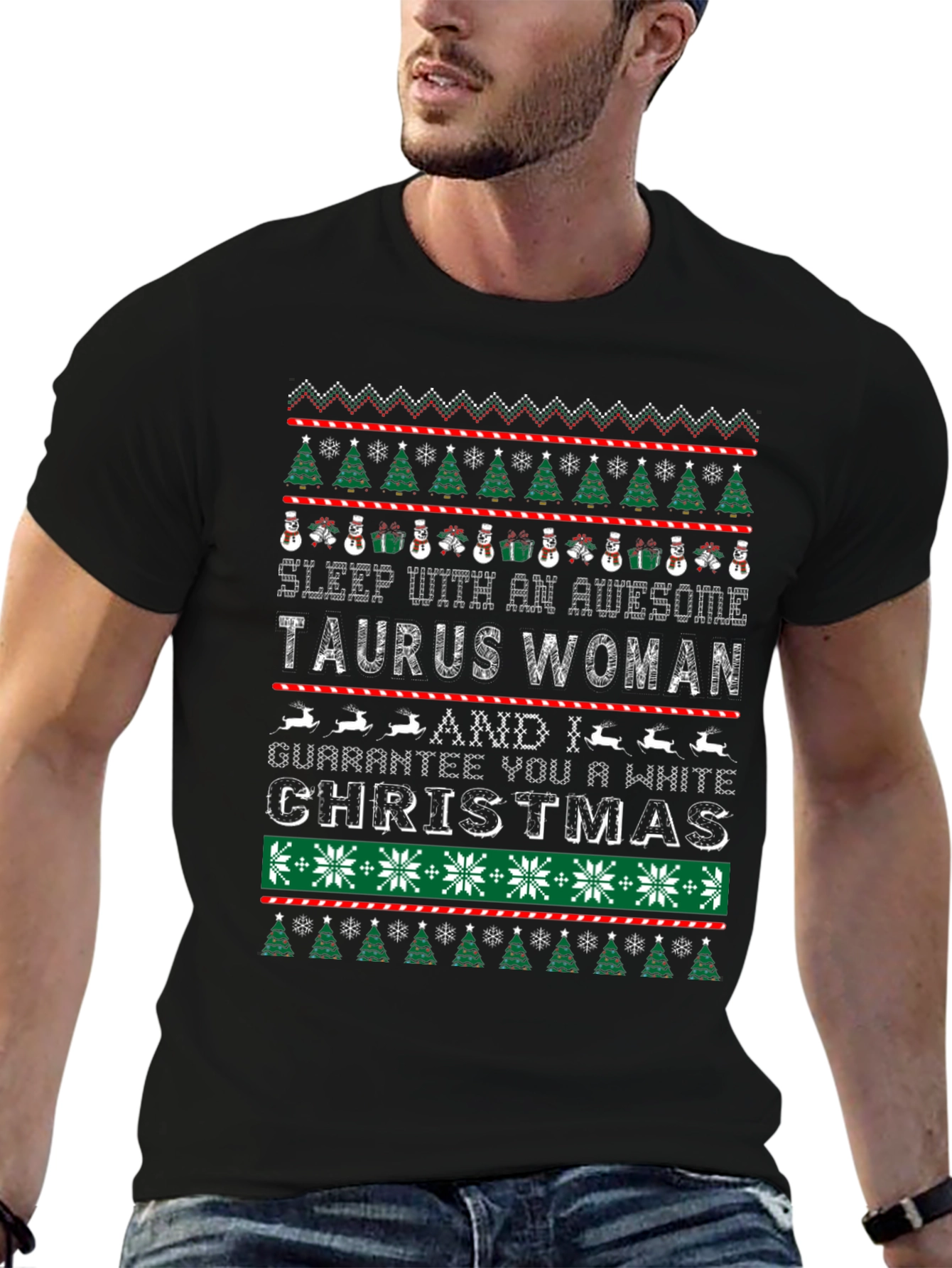 Taurus Woman Christmas T-Shirt
