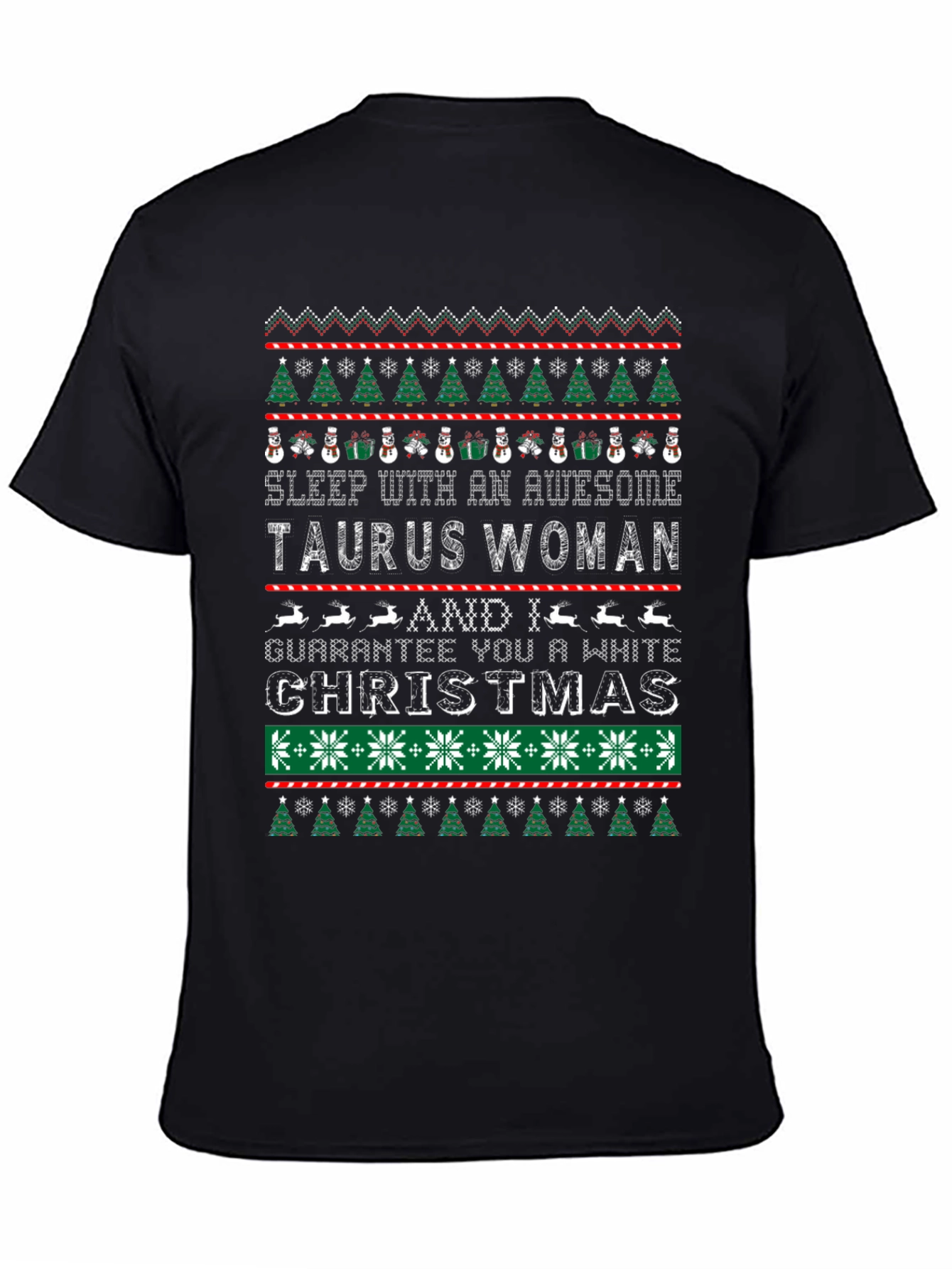 Taurus Woman Christmas T-Shirt