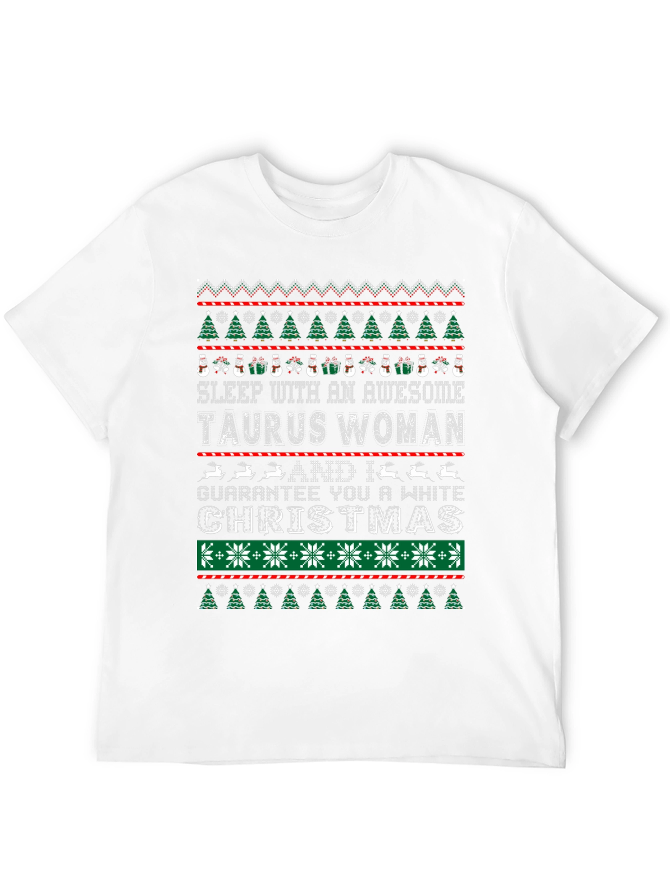 Taurus Woman Christmas T-Shirt