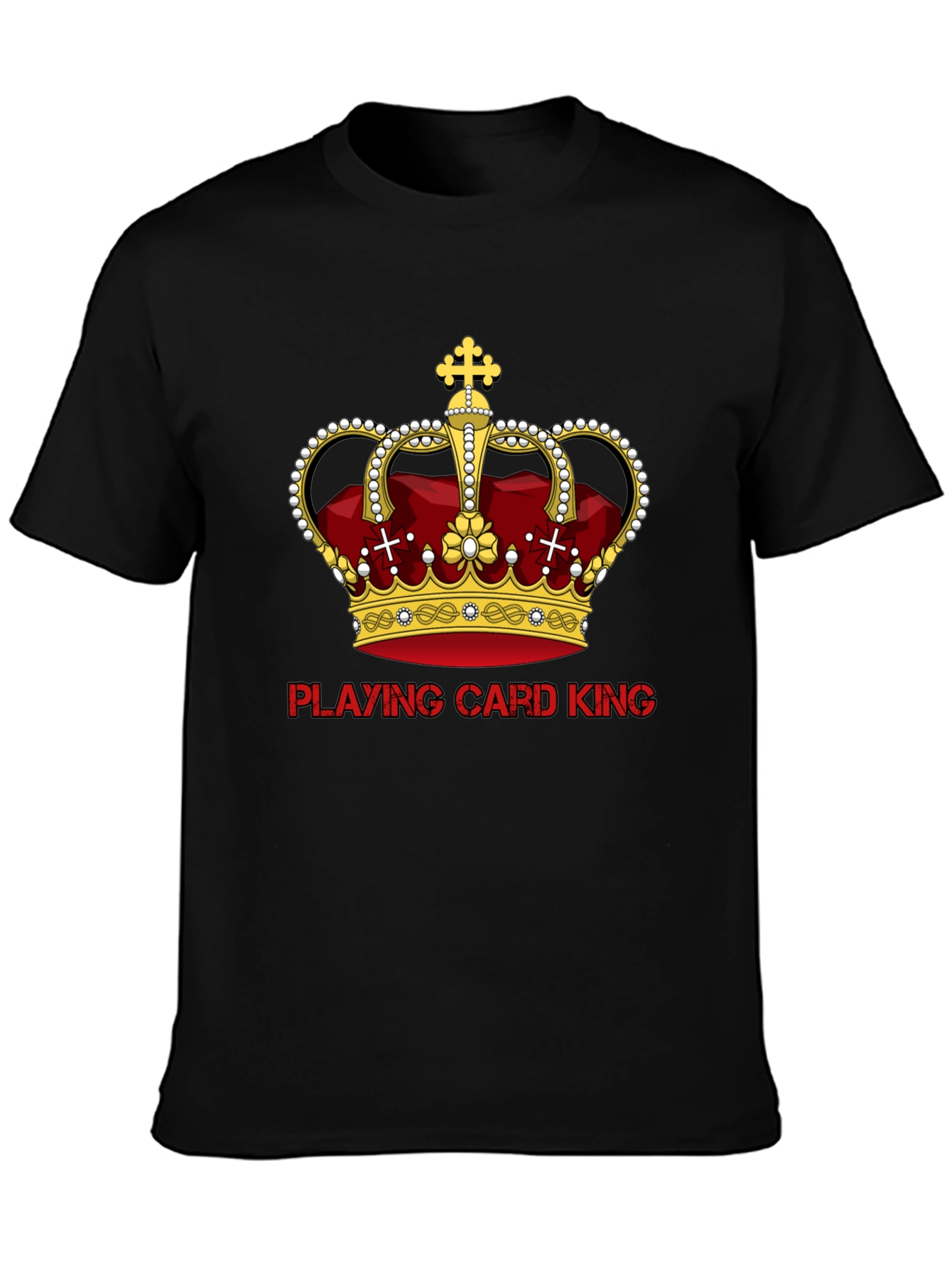 Playing Card King Graphic T-Shirt
