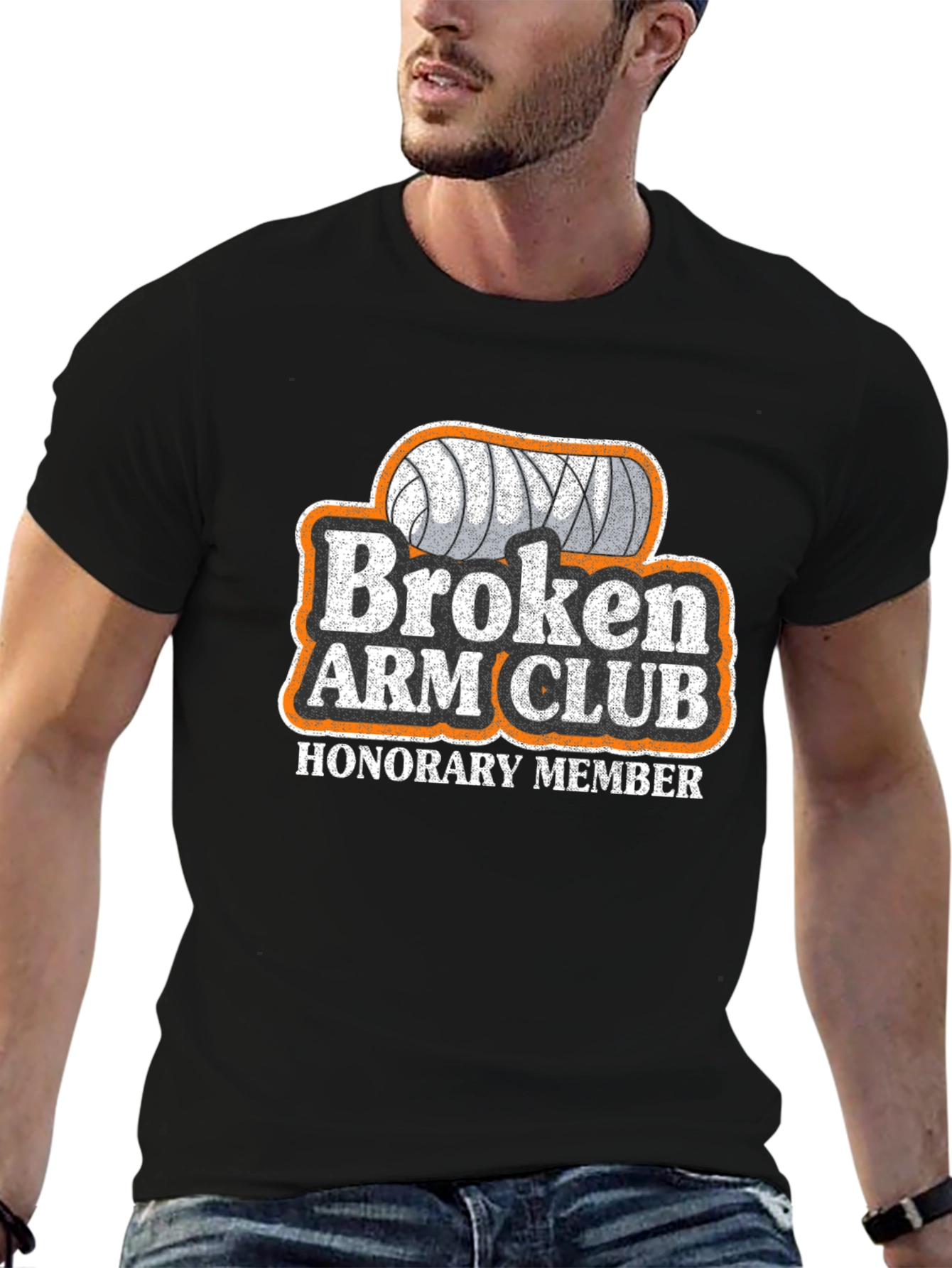 Broken Arm Club Honorary Member Graphic T-Shirt