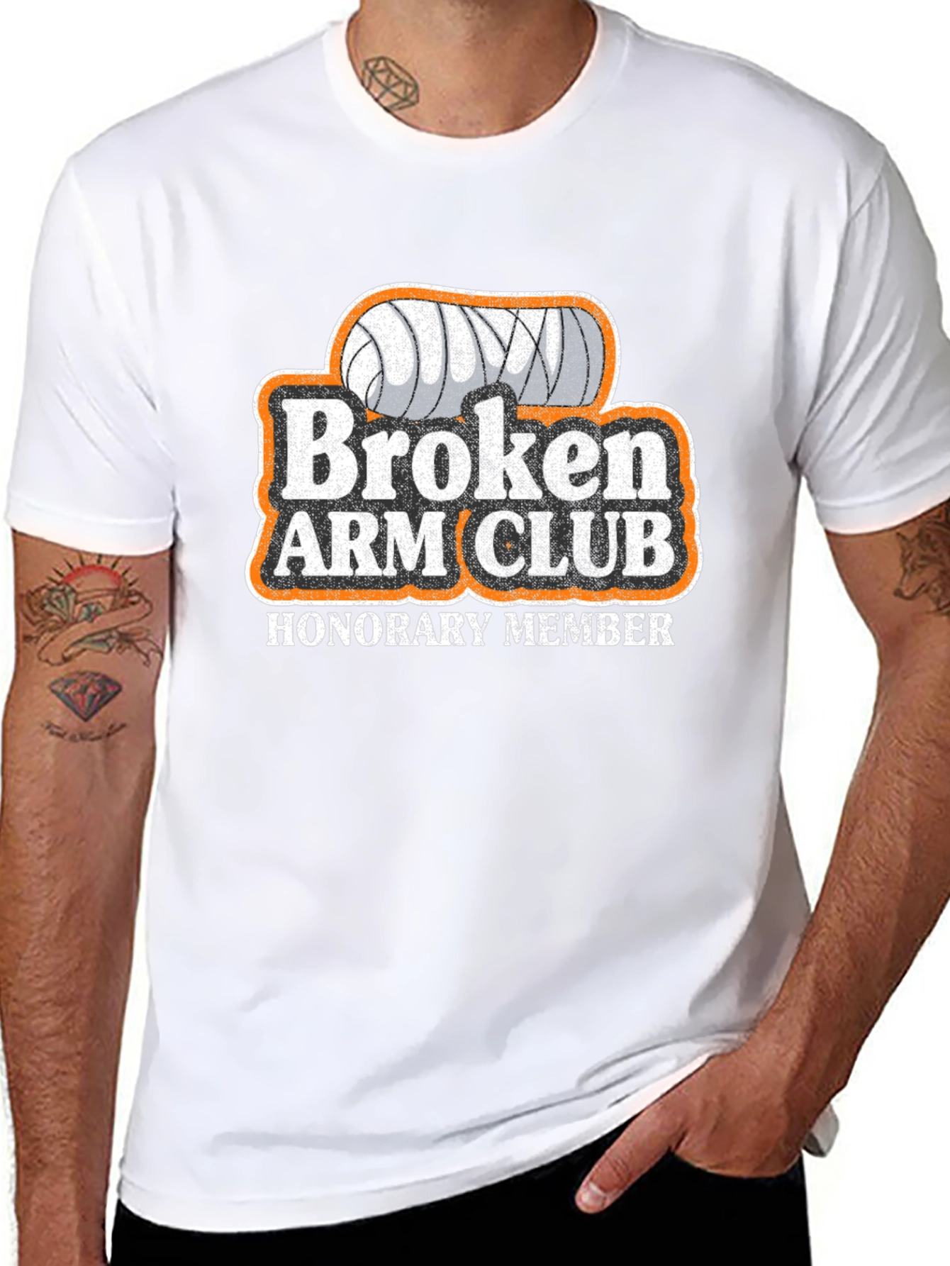 Broken Arm Club Honorary Member Graphic T-Shirt