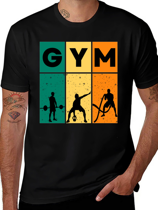 Retro Gym Workout T-Shirt