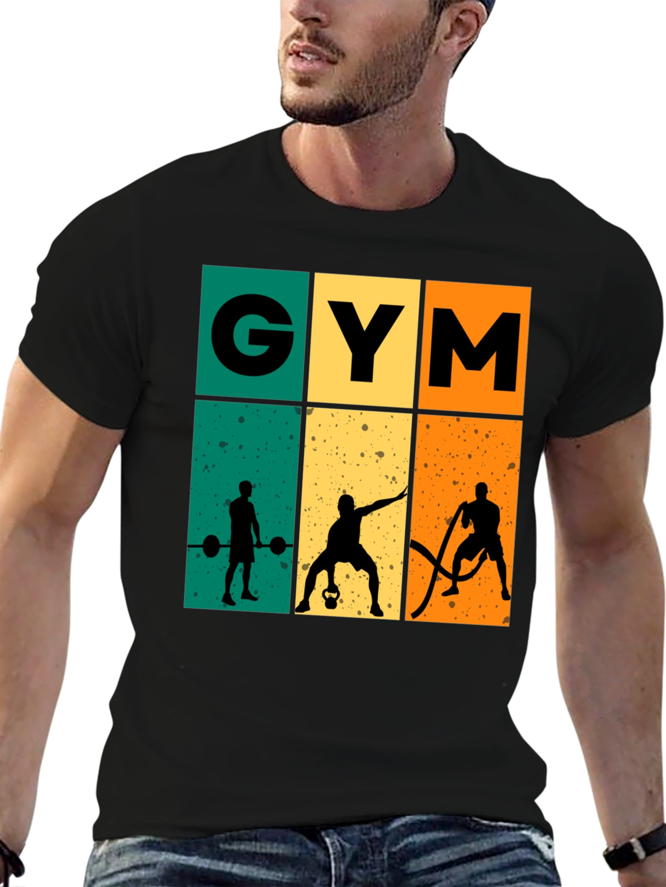 Retro Gym Workout T-Shirt