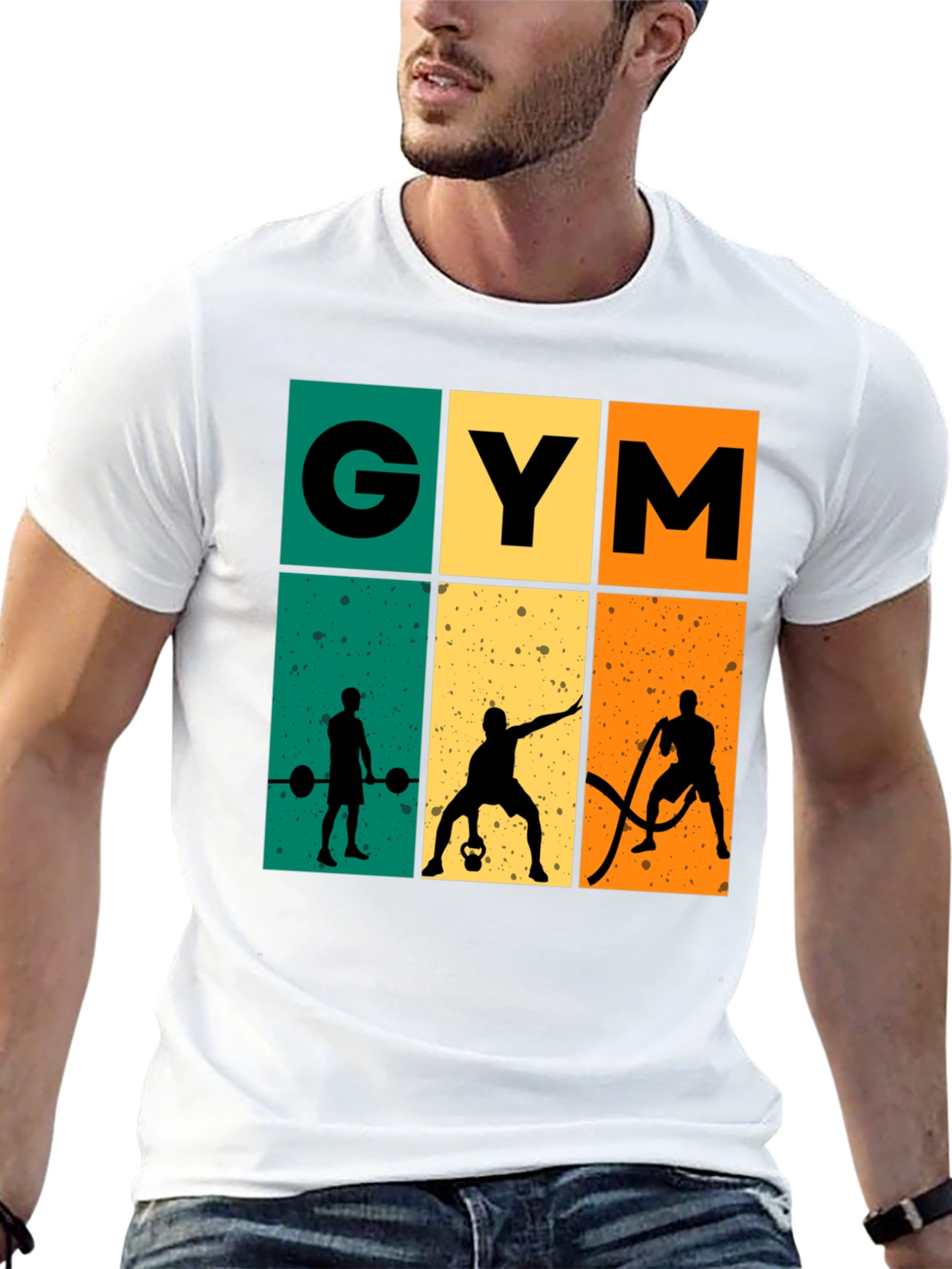 Retro Gym Workout T-Shirt