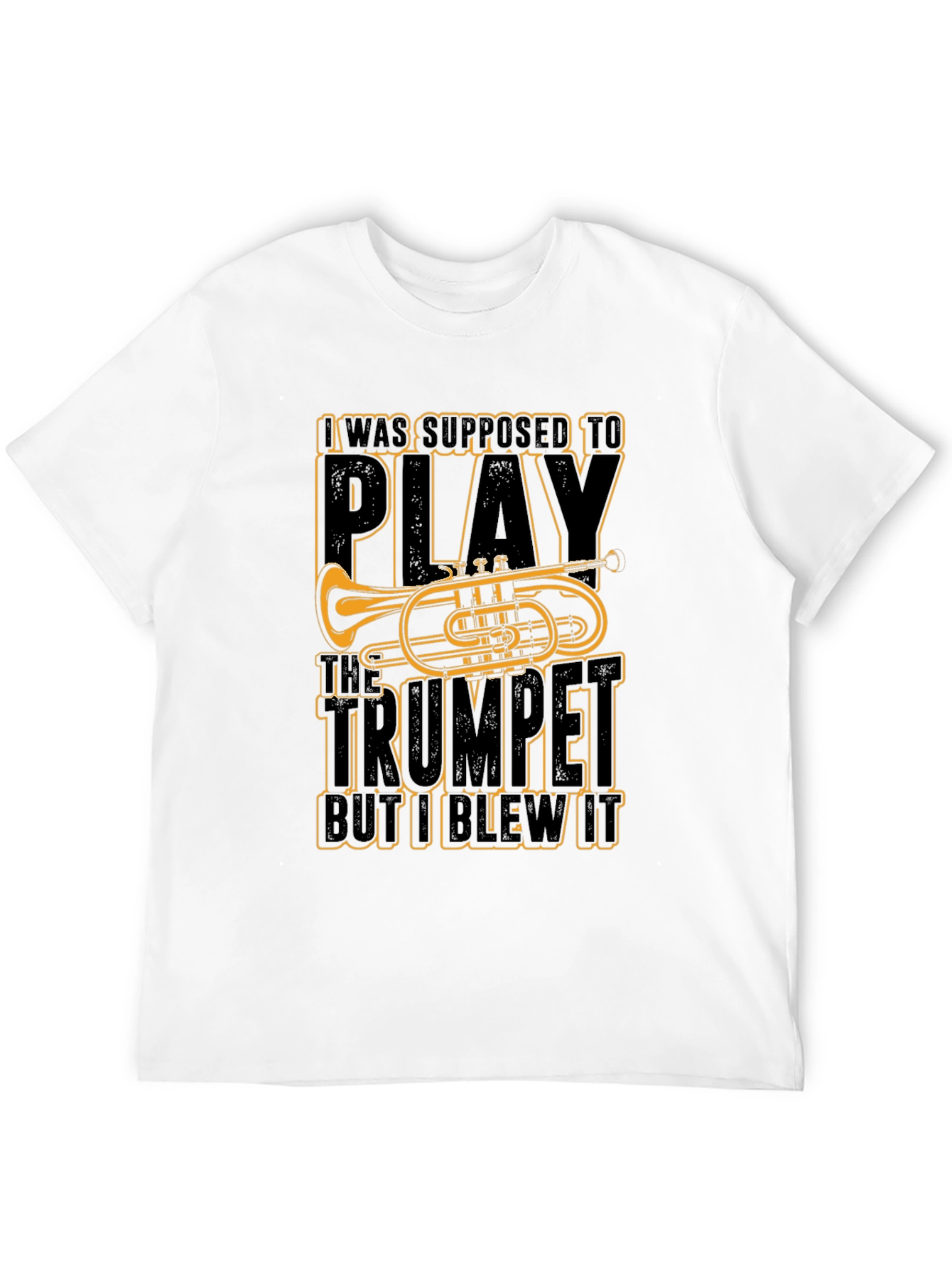 Trumpet Humor T-Shirt - I Blew It