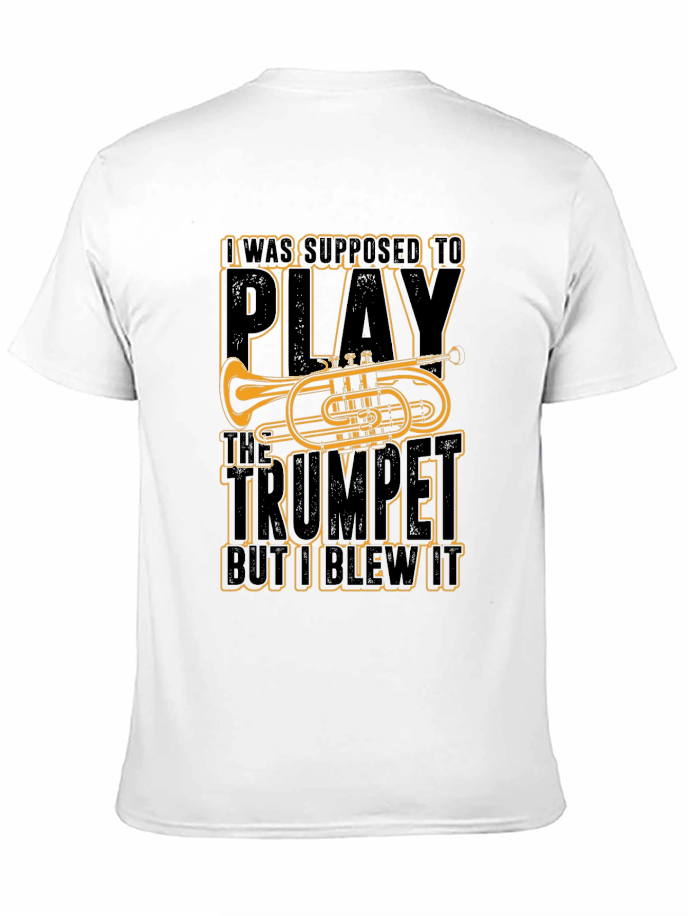 Trumpet Humor T-Shirt - I Blew It