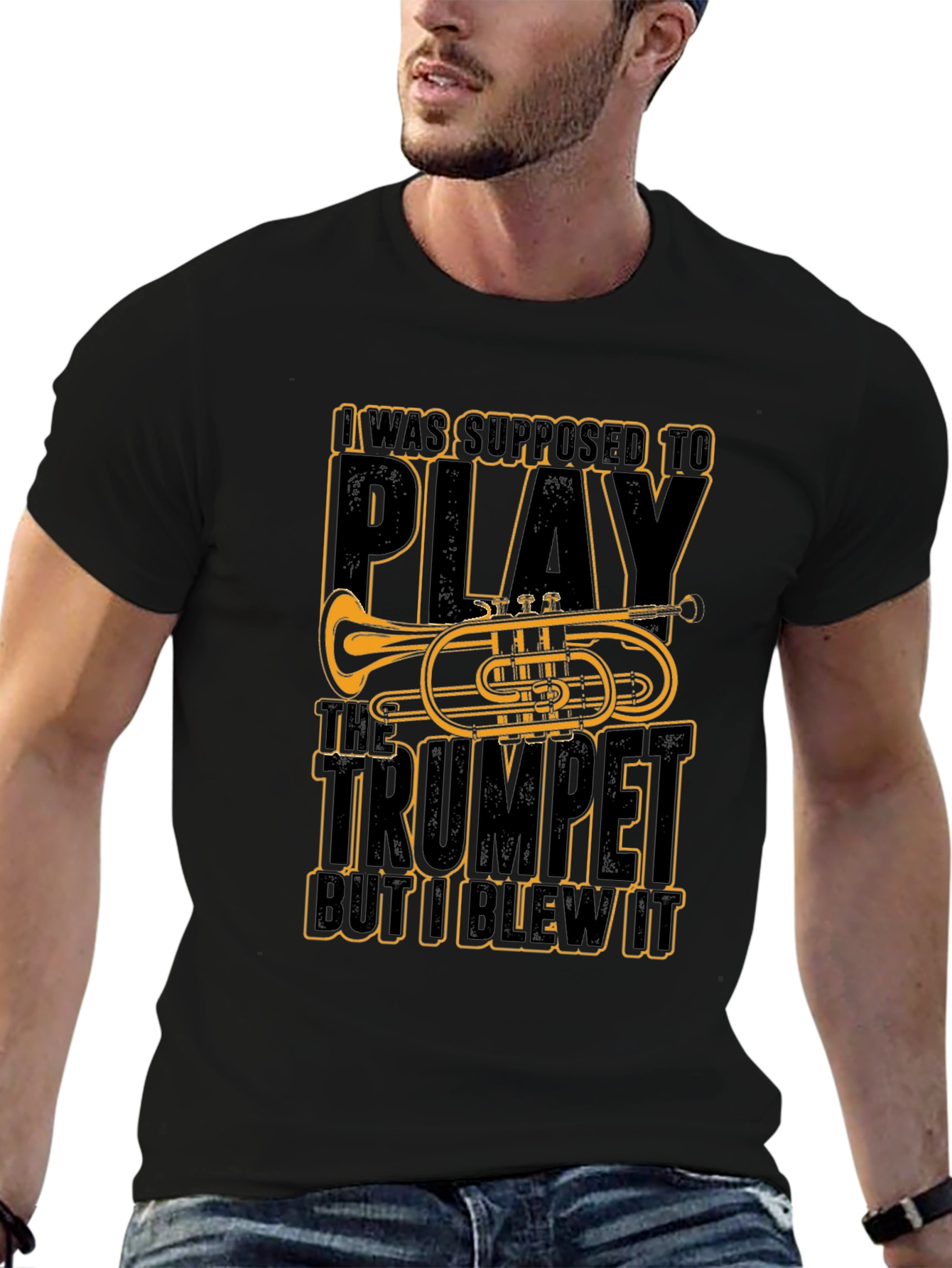 Trumpet Humor T-Shirt - I Blew It