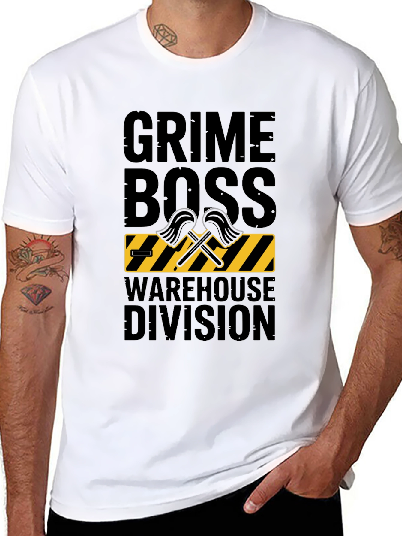Grime Boss Warehouse Division Graphic T-Shirt