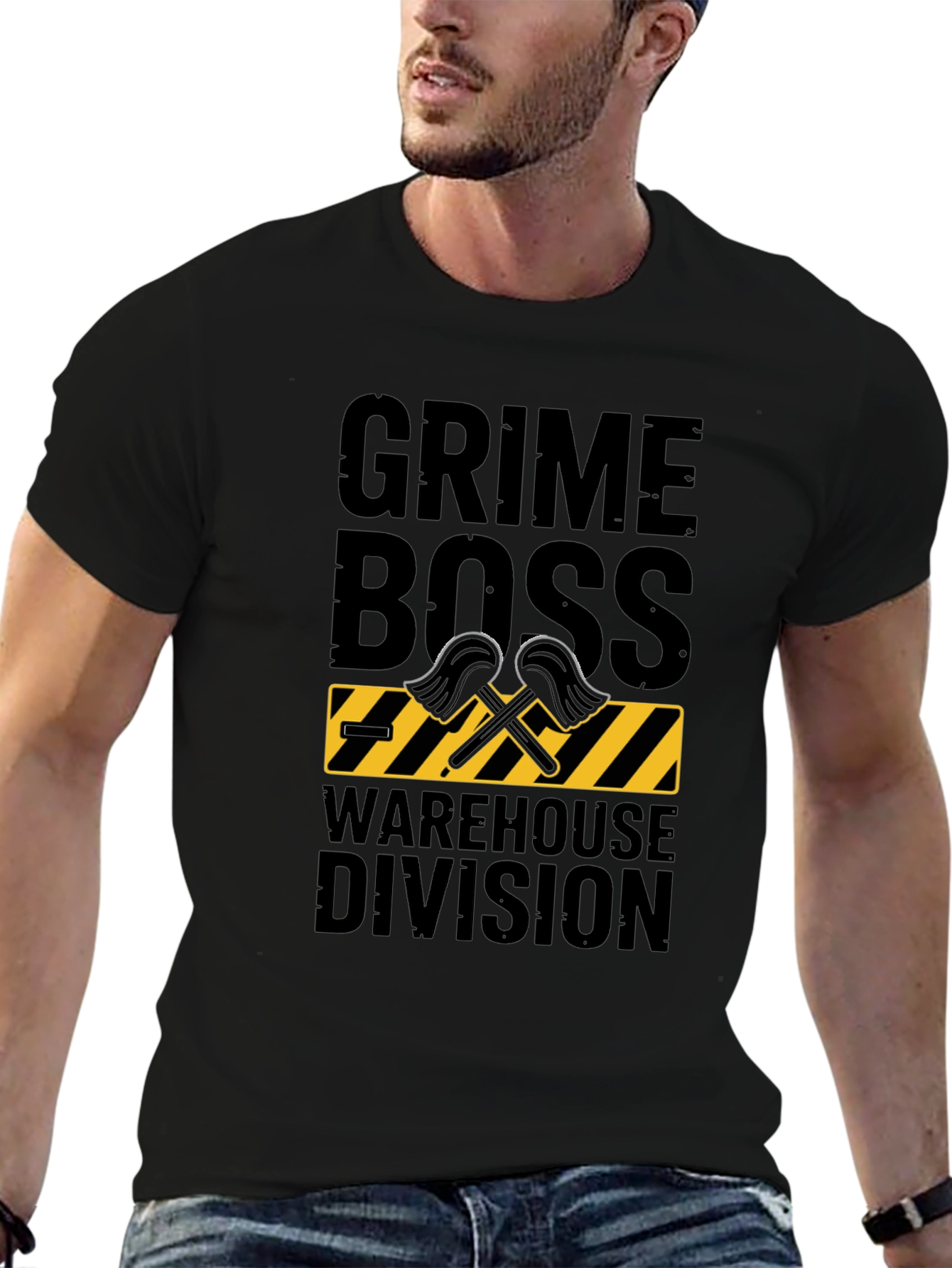 Grime Boss Warehouse Division Graphic T-Shirt