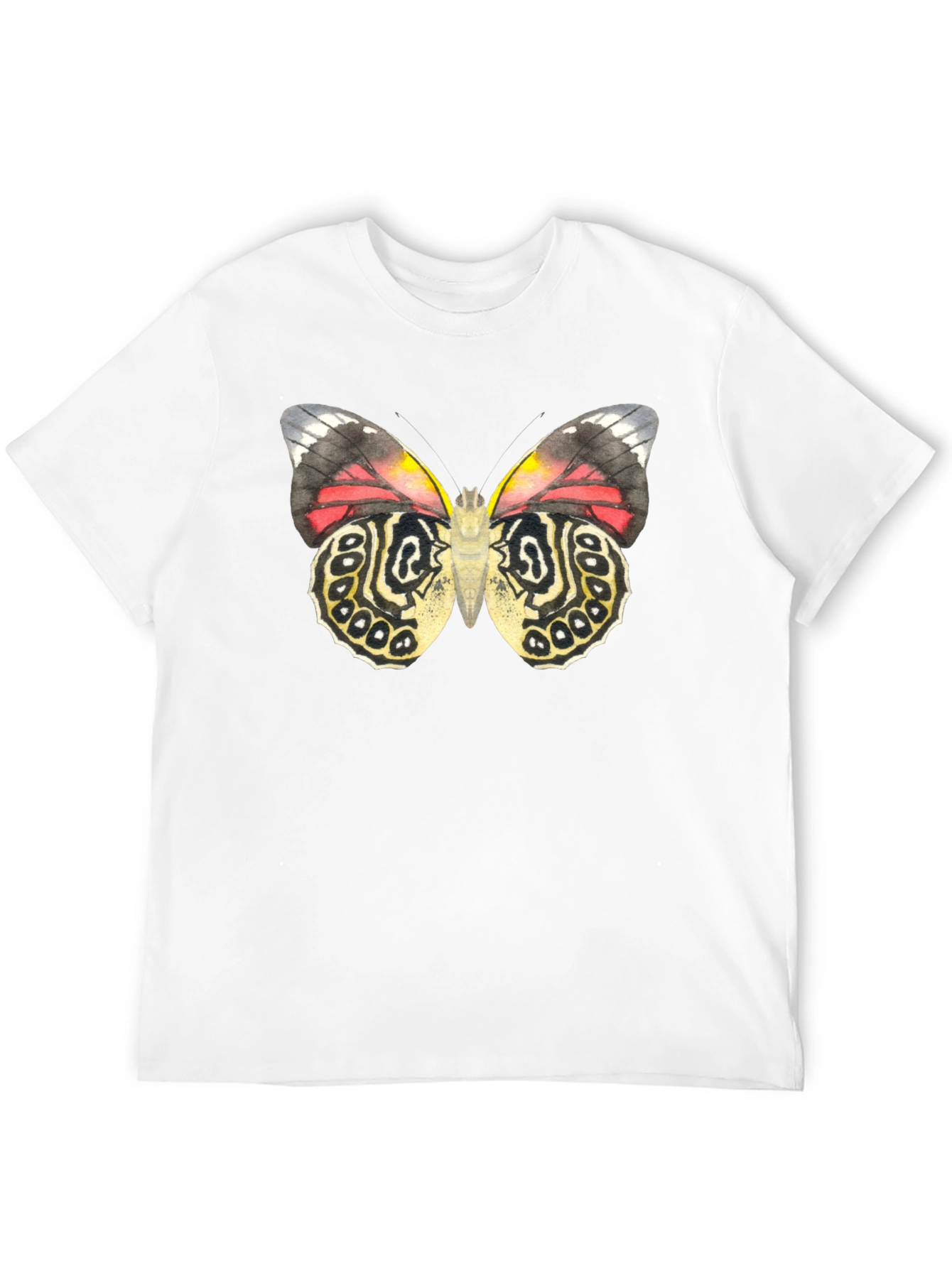 Butterfly Graphic Black Tee