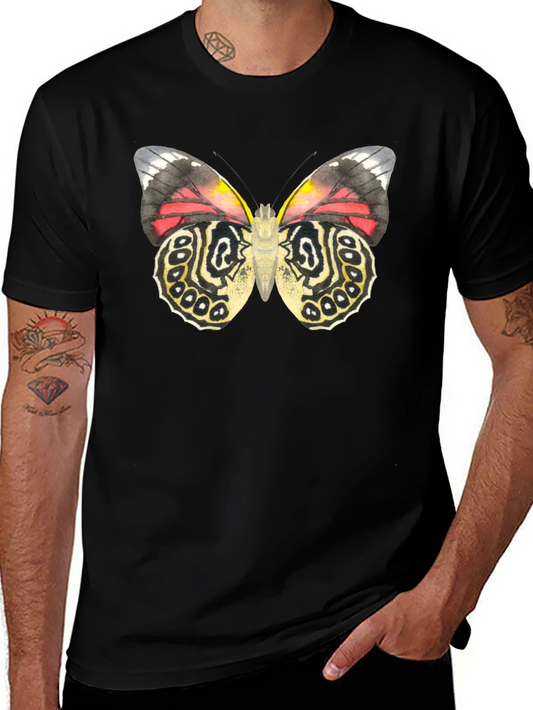 Butterfly Graphic Black Tee