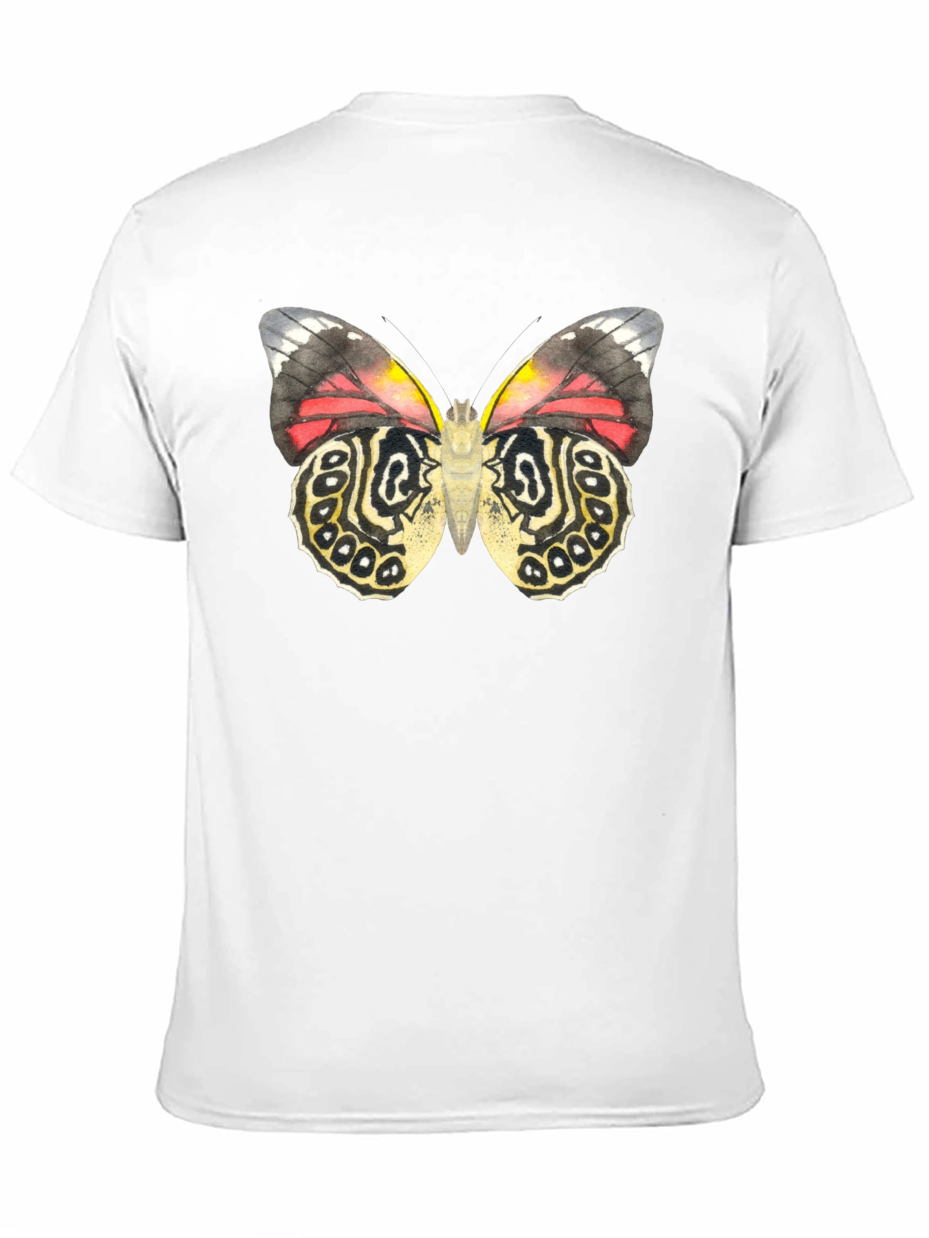 Butterfly Graphic Black Tee