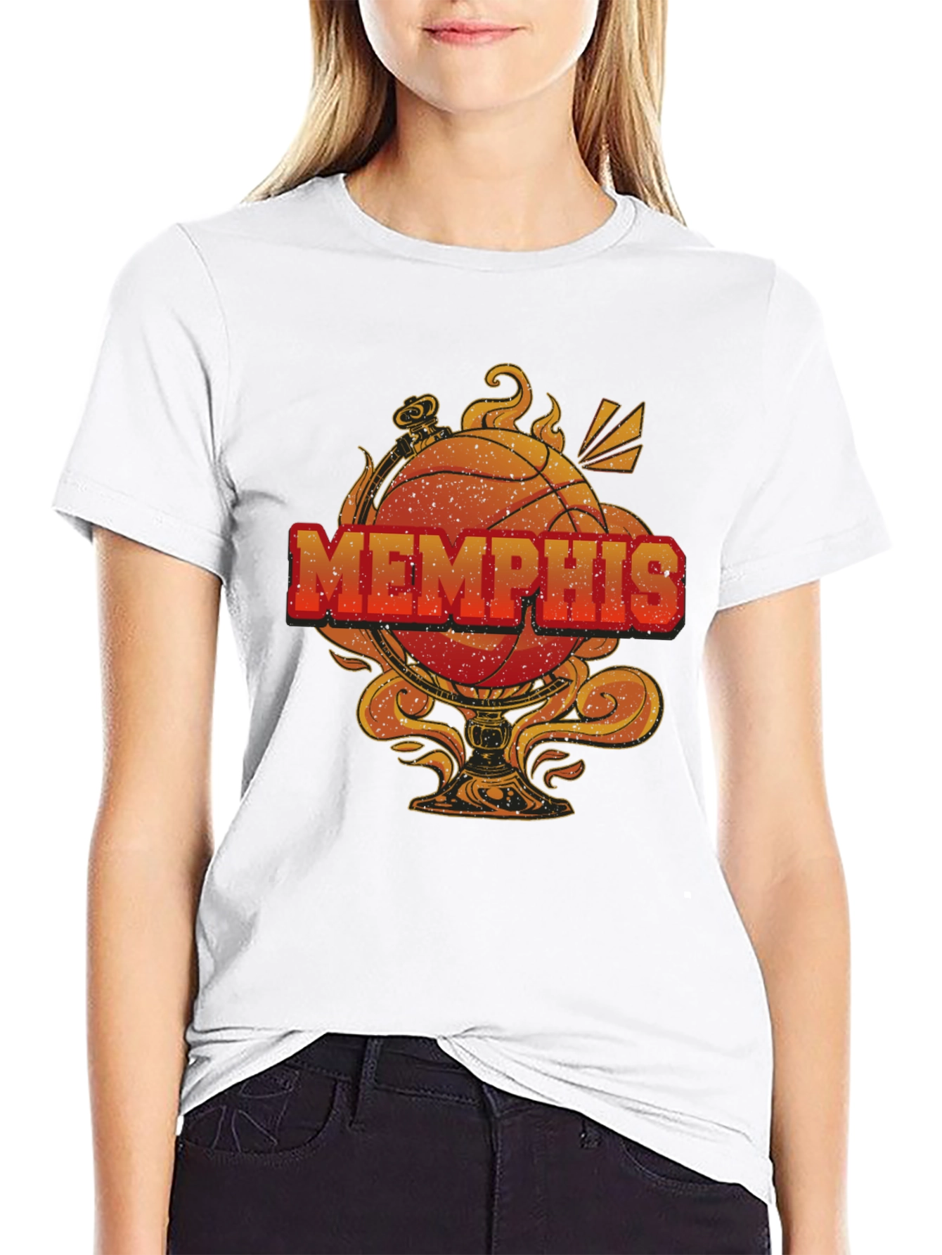 Memphis Basketball Graphic Tee