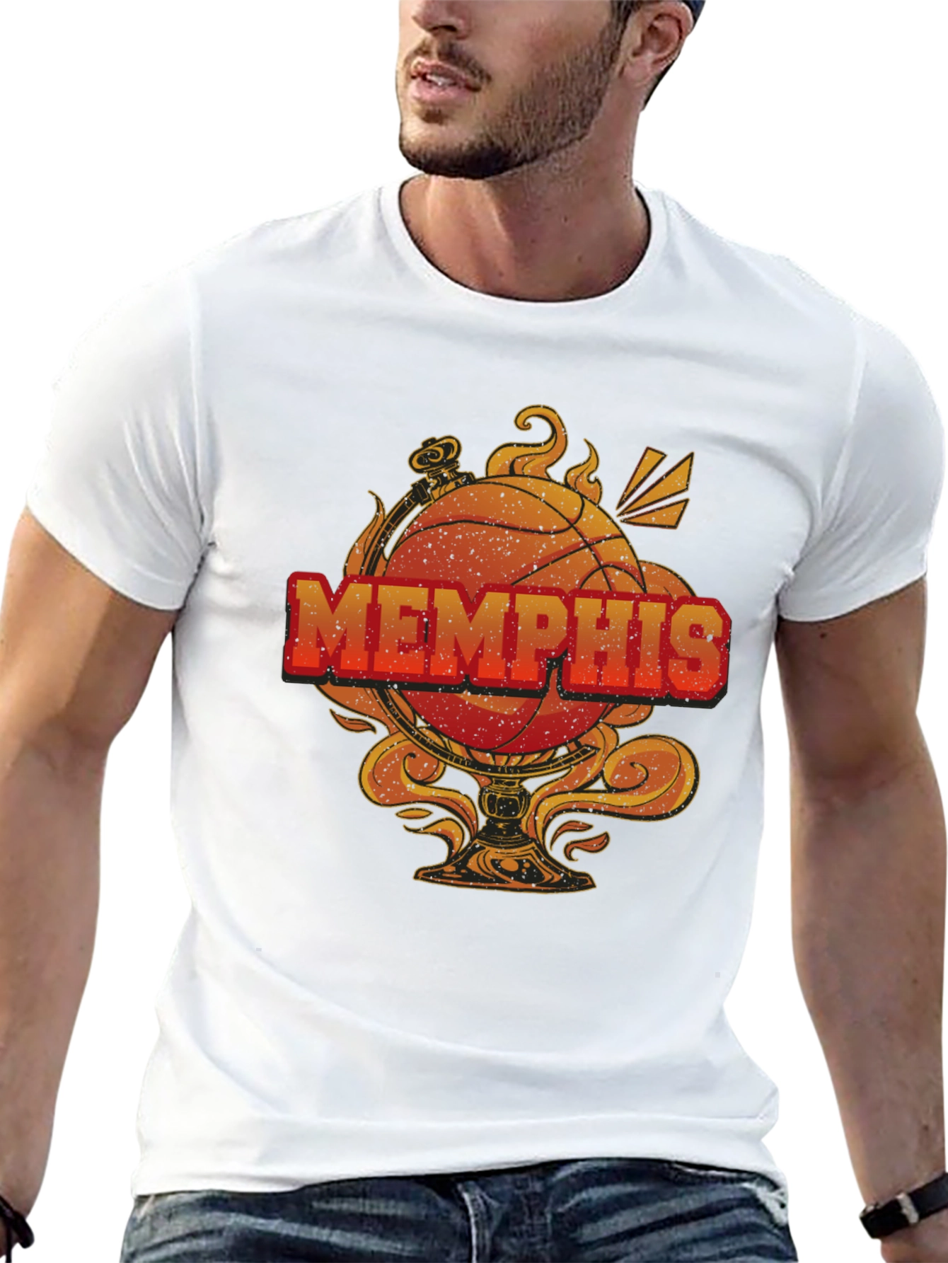 Memphis Basketball Graphic Tee