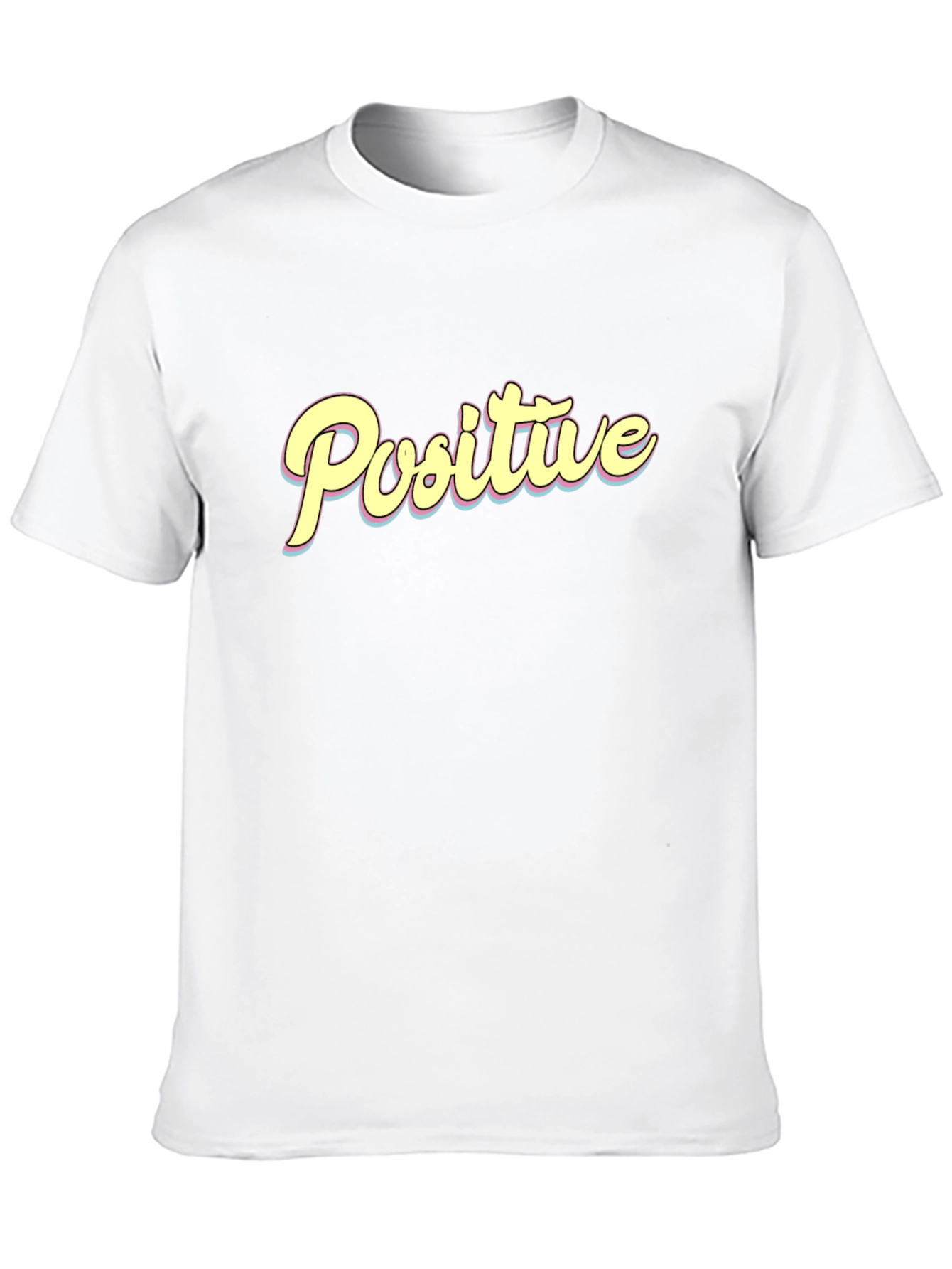 Positive Vibes Graphic Tee - Black T-Shirt