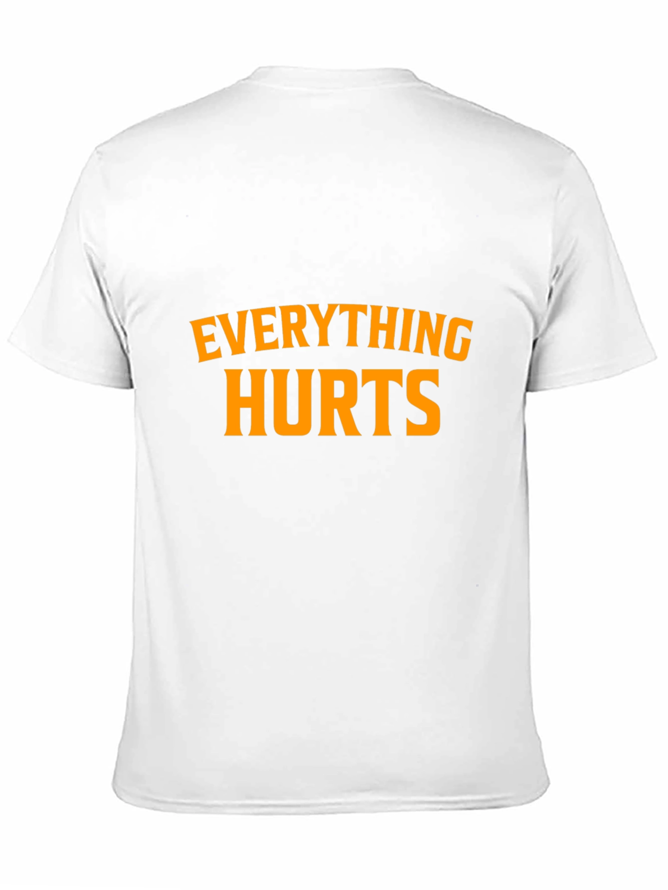 Everything Hurts Black Graphic T-Shirt