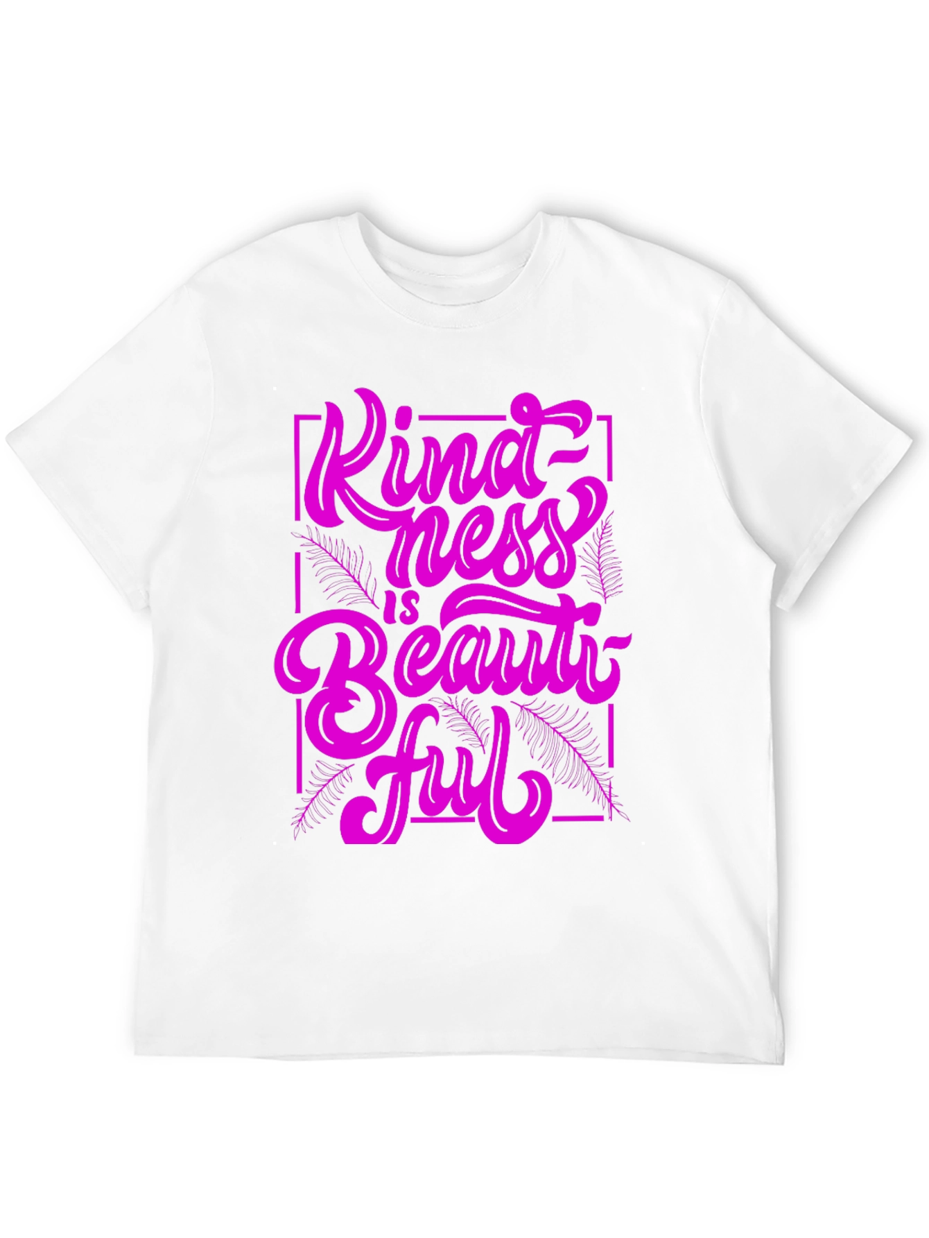 Kindness is Beautiful Graphic Tee - Black