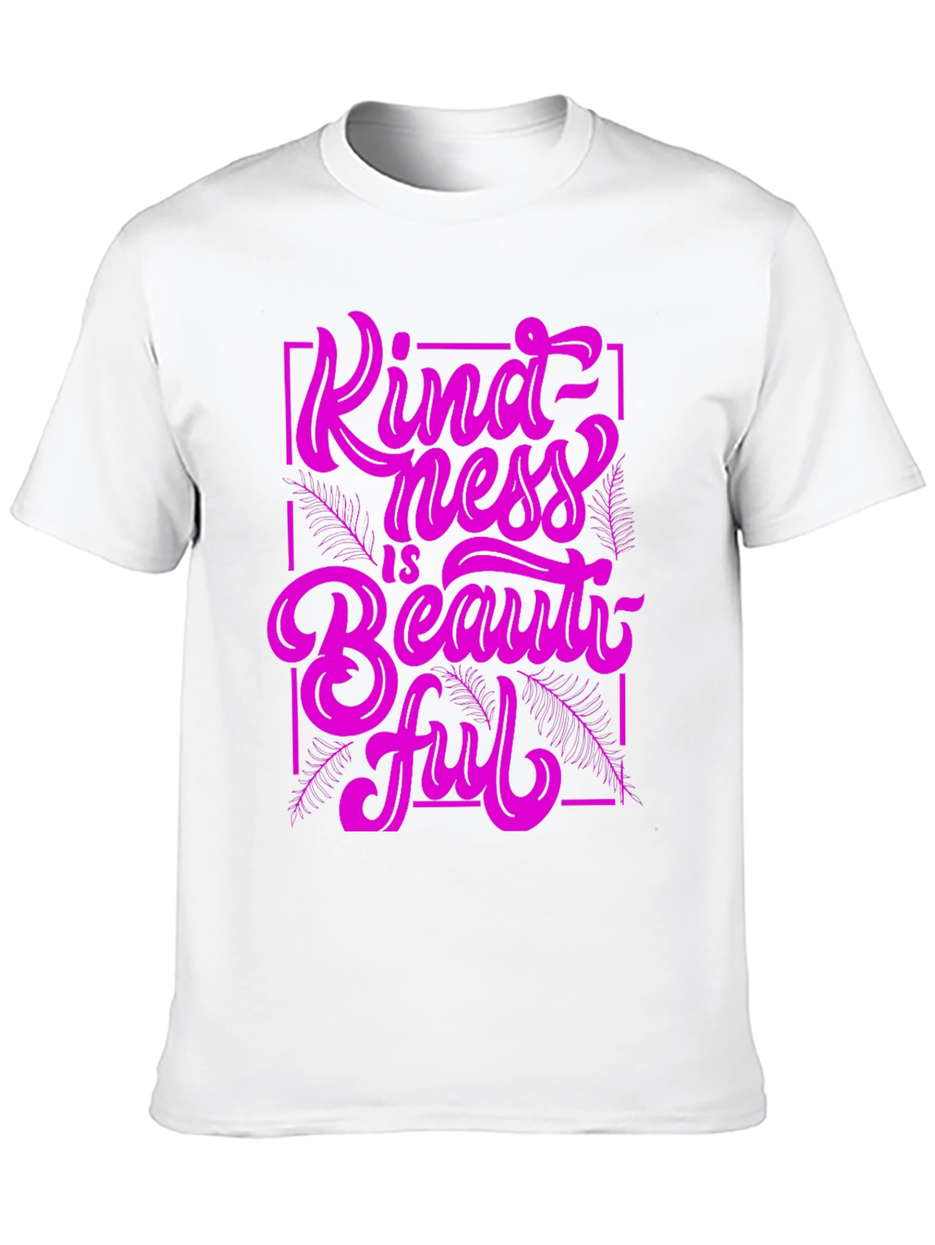 Kindness is Beautiful Graphic Tee - Black