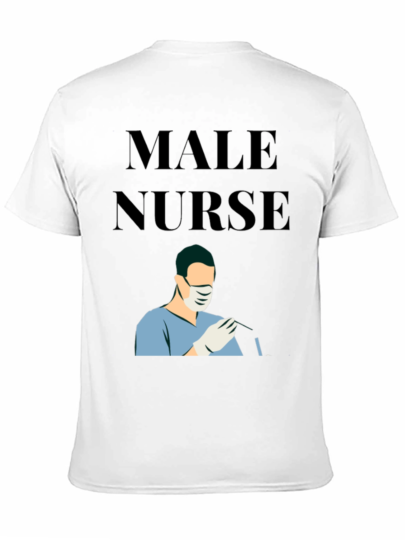 Male Nurse Graphic T-Shirt - Essential Healthcare Apparel