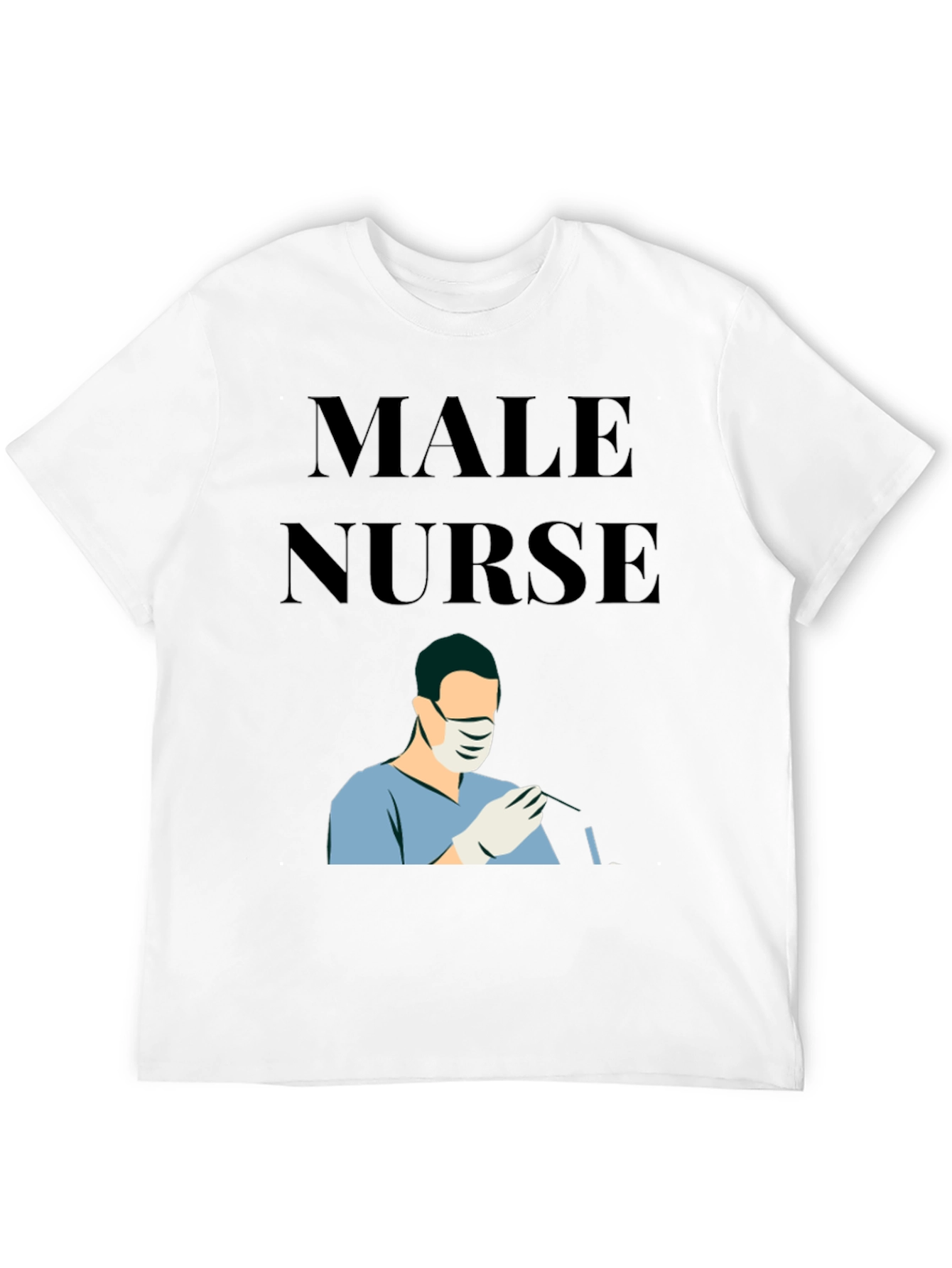 Male Nurse Graphic T-Shirt - Essential Healthcare Apparel