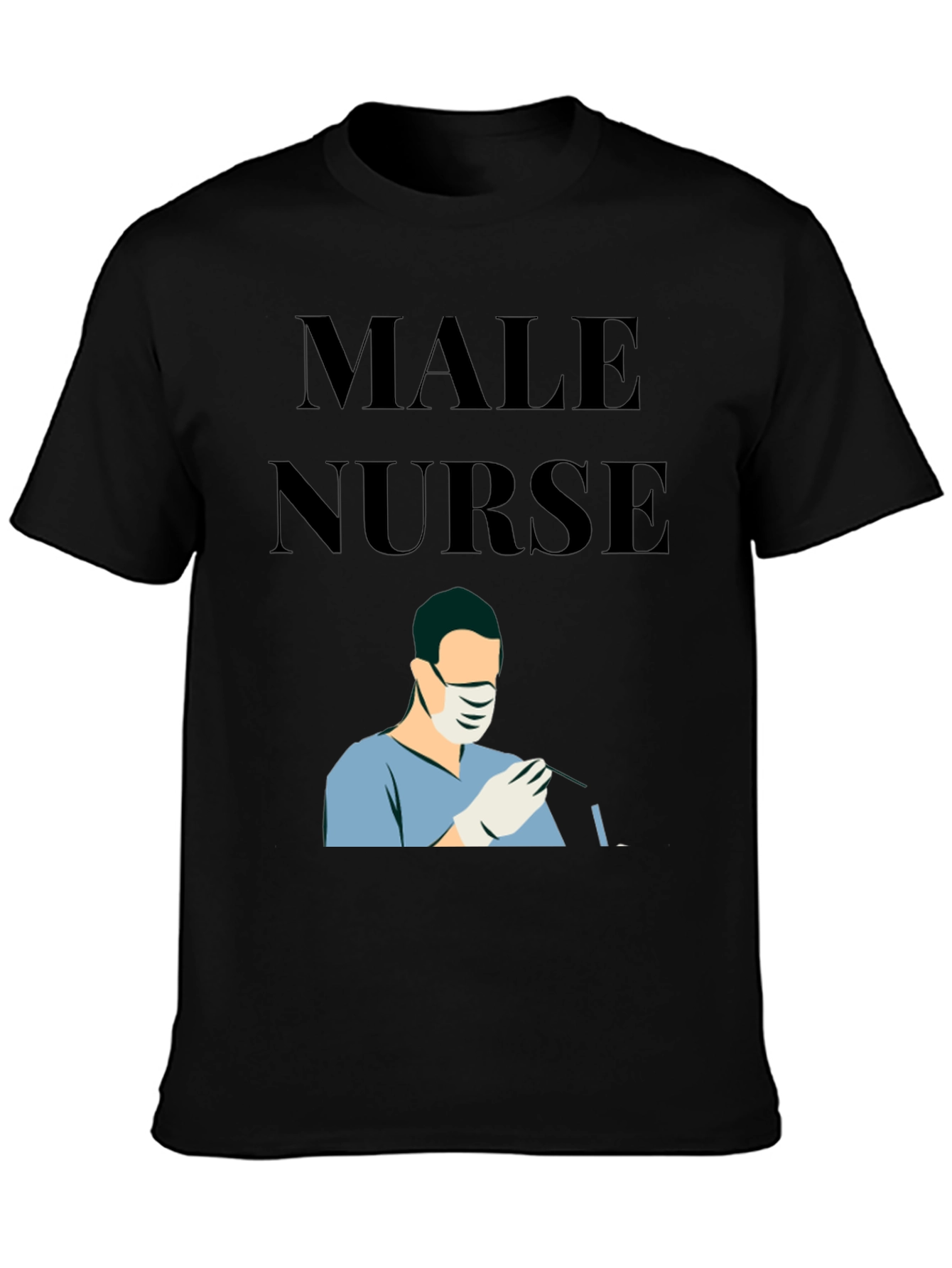 Male Nurse Graphic T-Shirt - Essential Healthcare Apparel