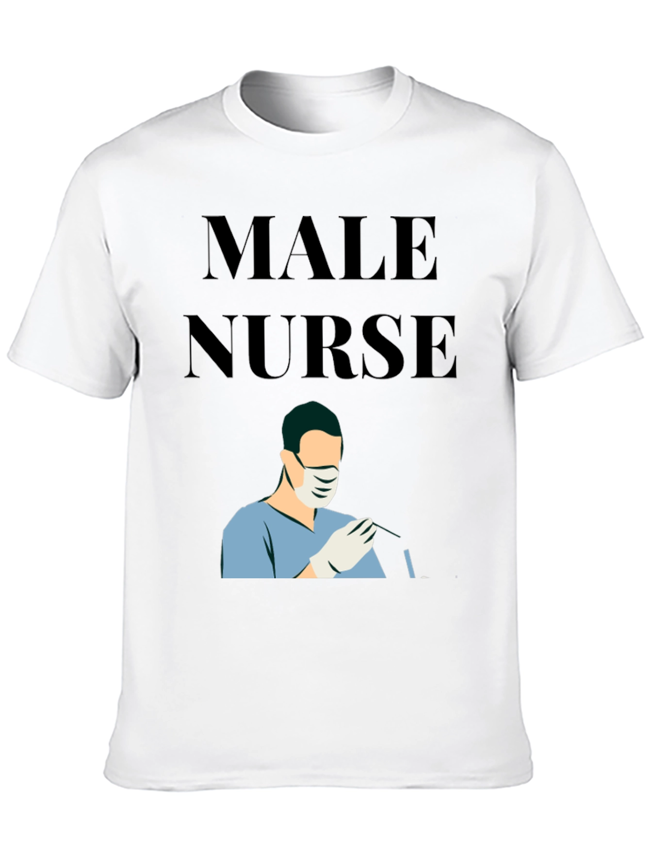 Male Nurse Graphic T-Shirt - Essential Healthcare Apparel