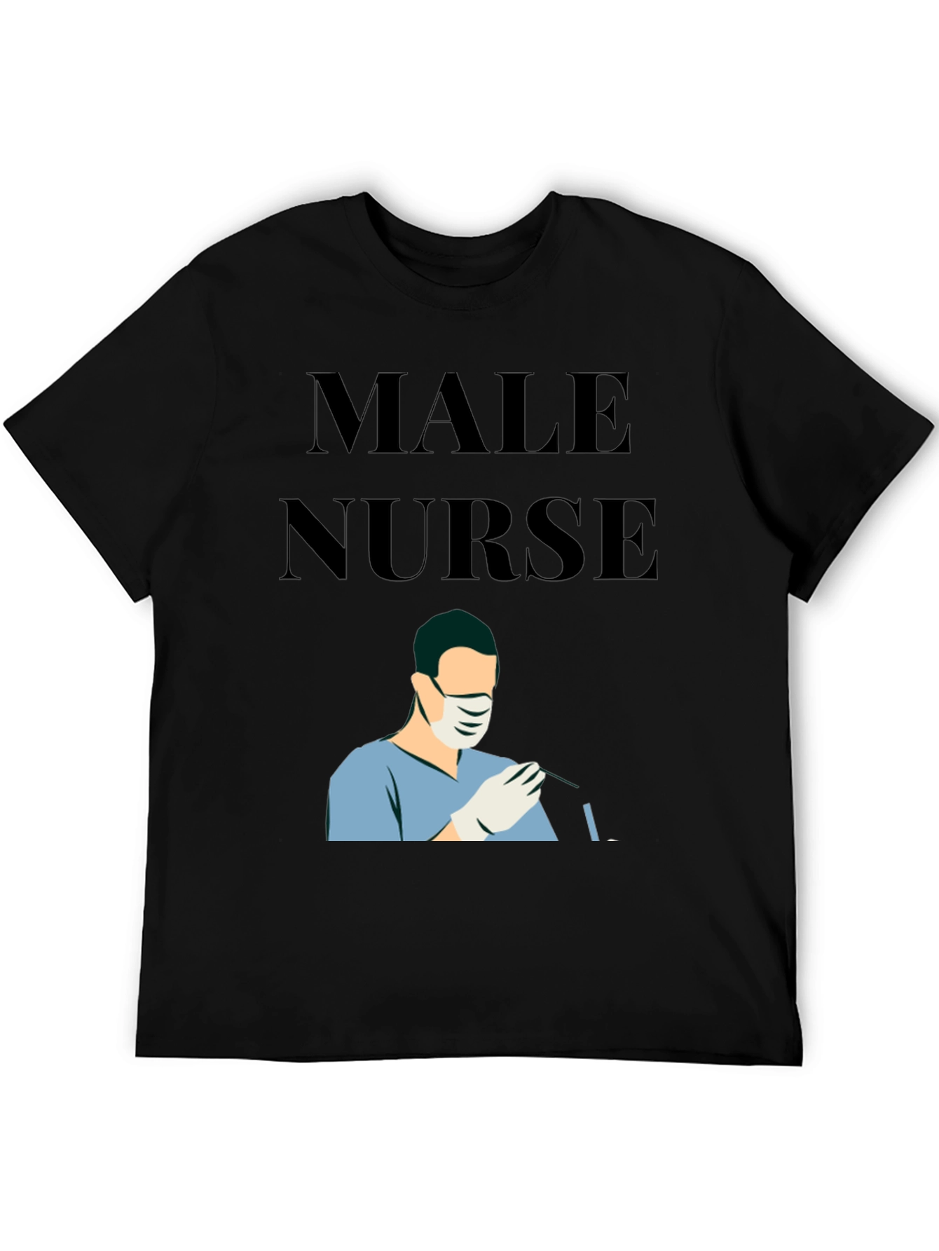 Male Nurse Graphic T-Shirt - Essential Healthcare Apparel
