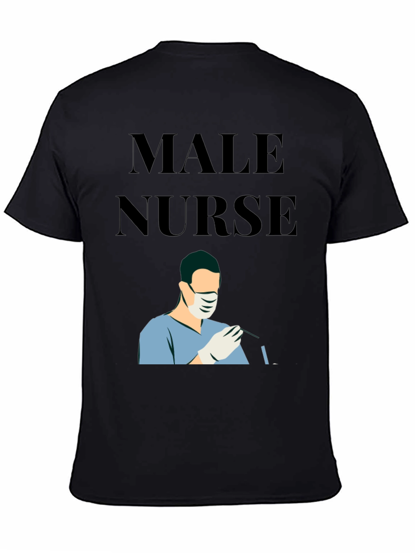 Male Nurse Graphic T-Shirt - Essential Healthcare Apparel