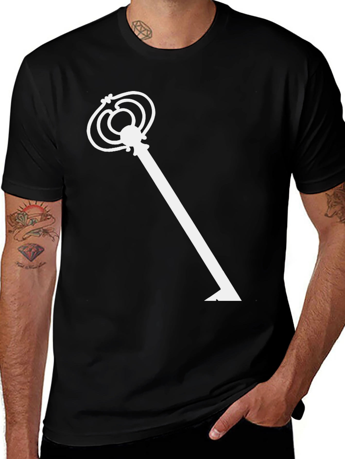Key Graphic T-Shirt - Unique Design