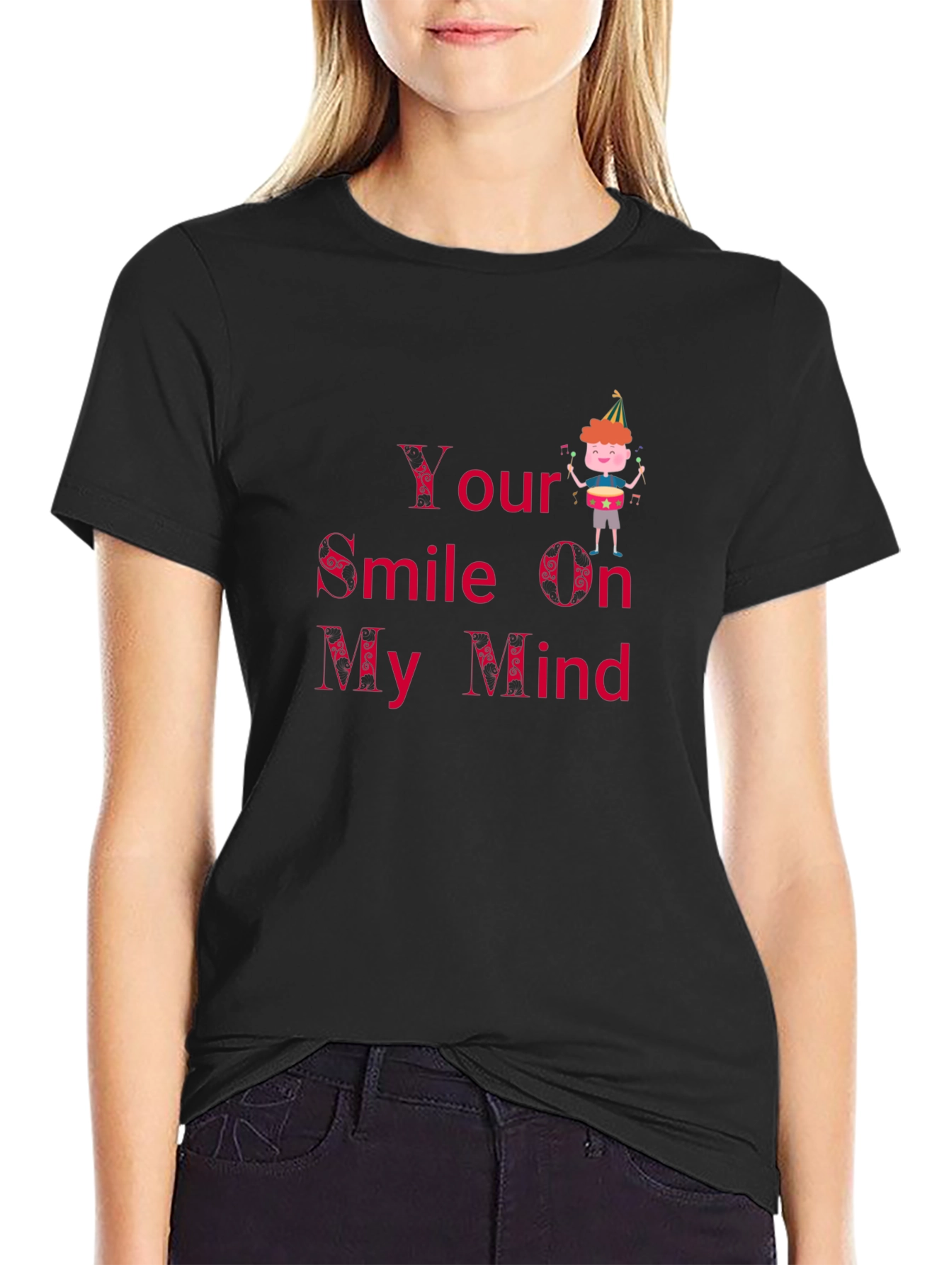Your Smile On My Mind Graphic T-Shirt
